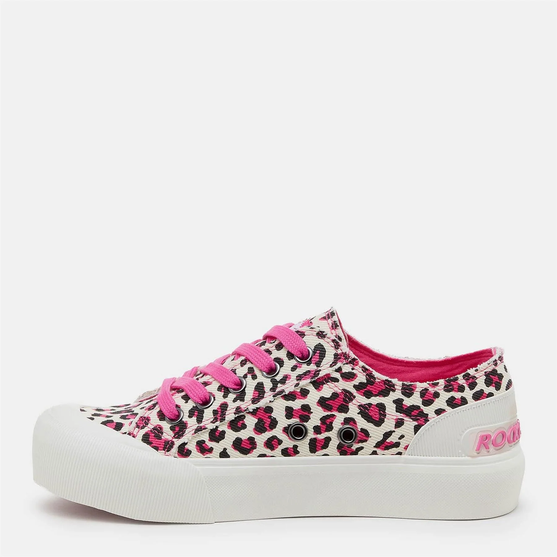 Rocket Dog Jazzin Monroe Leopard Canvas Low Top Sneakers - Image 14