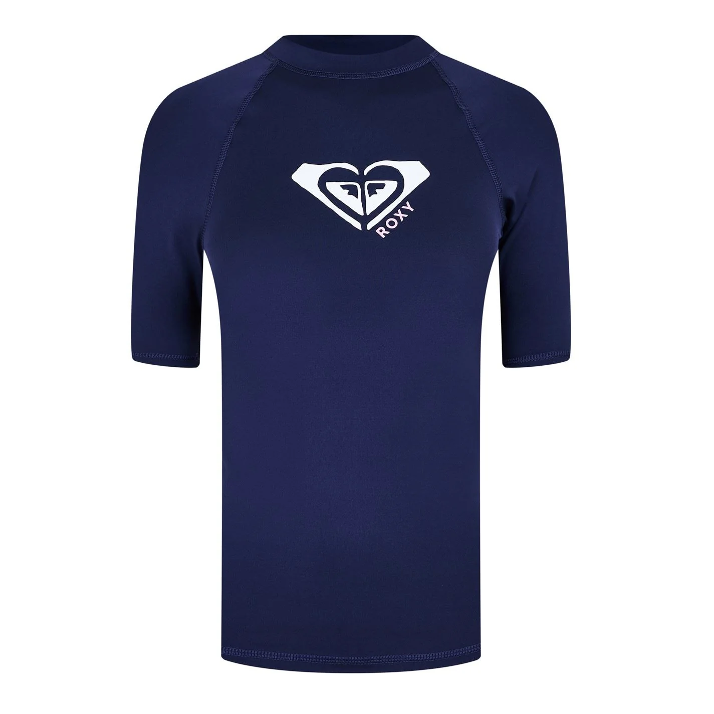 Roxy Crew Neck Short Sleeve Regular Fit Athletic T-Shirt