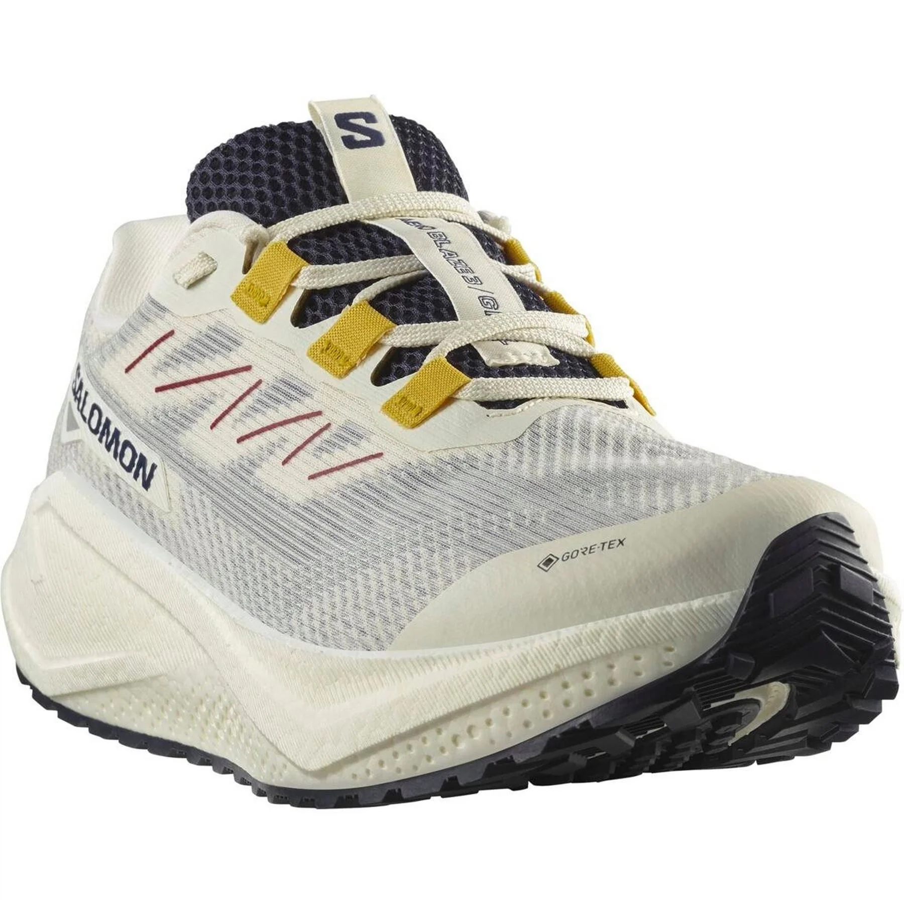 Salomon Mens Aero Blaze 3 Grvl GorE-Tex Vanila Astra Trail Running - Image 3