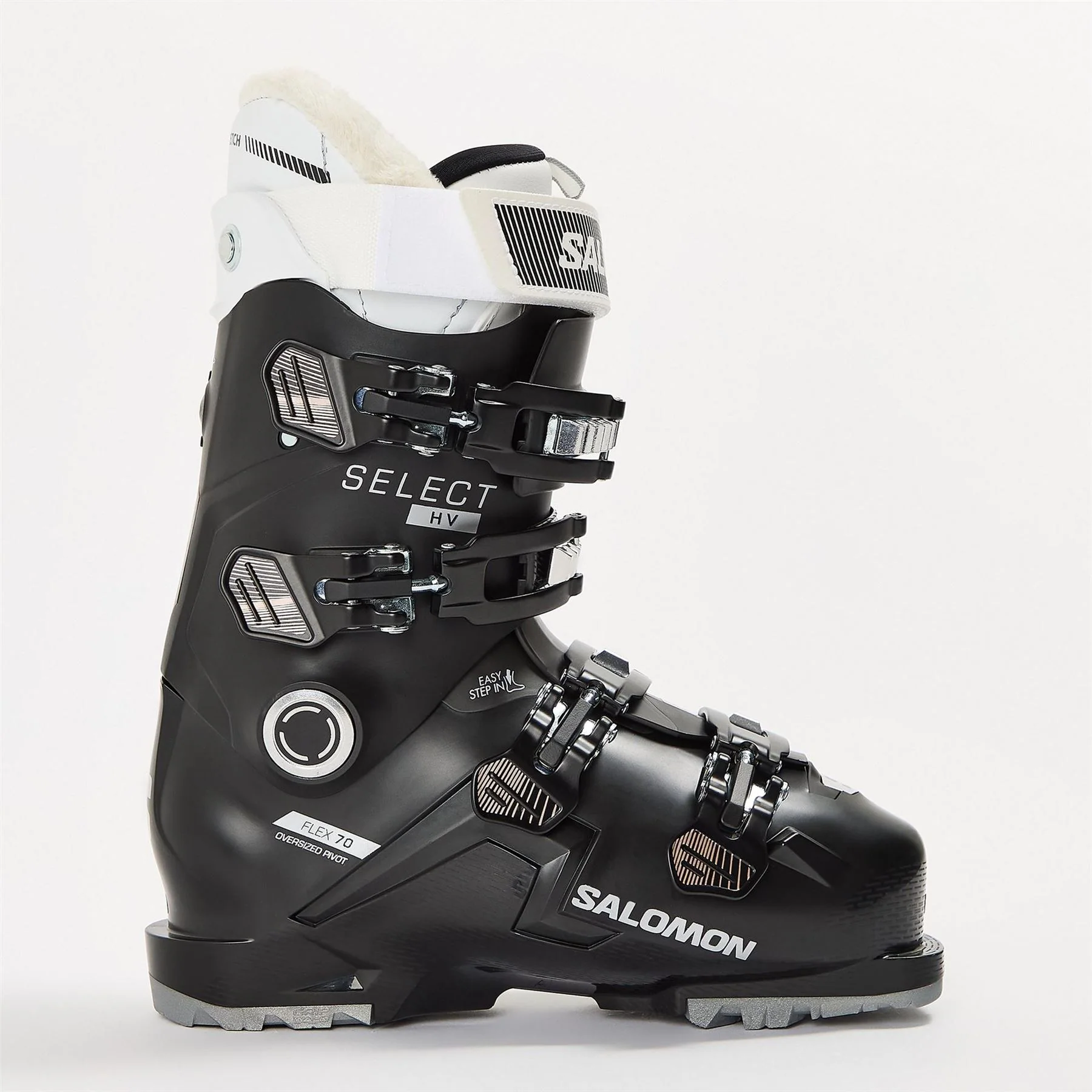Salomon Womens Boots Select Hv 70 W Gw Bk Rose Wht Ski