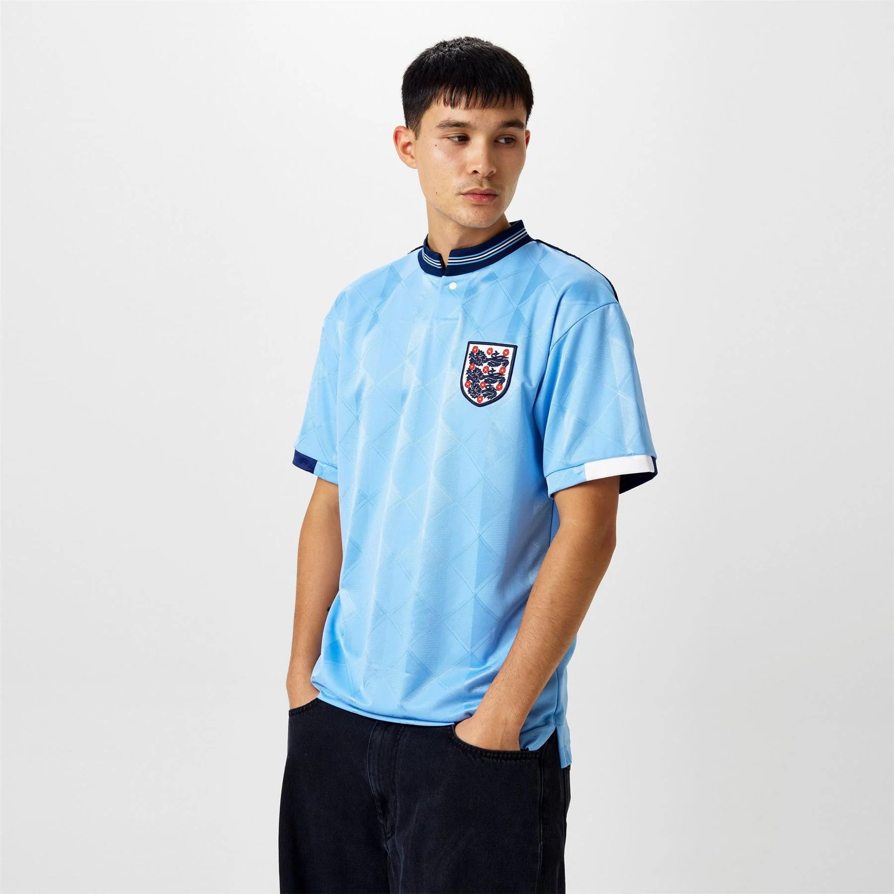 Score Draw England Third Shirt 1989 Adults - Image 3