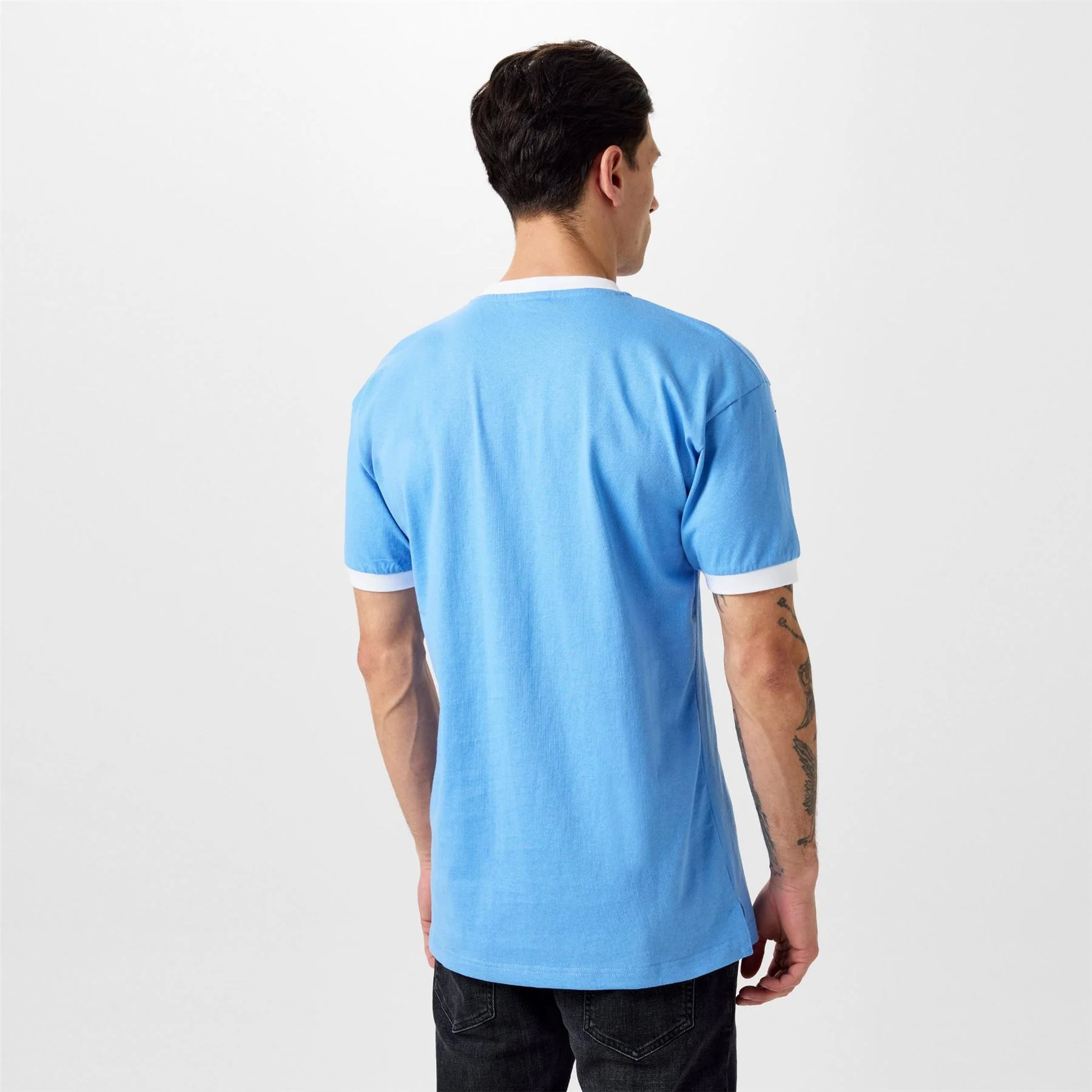 Score Draw Mens Manchester City 1972 Home Shirt - Image 4