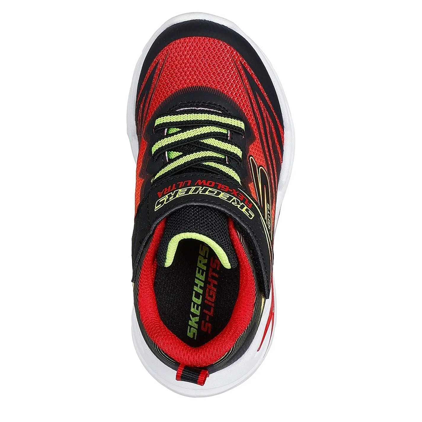 Skechers Boys Lighted Graphic Print Round Toe Trainers - Image 10