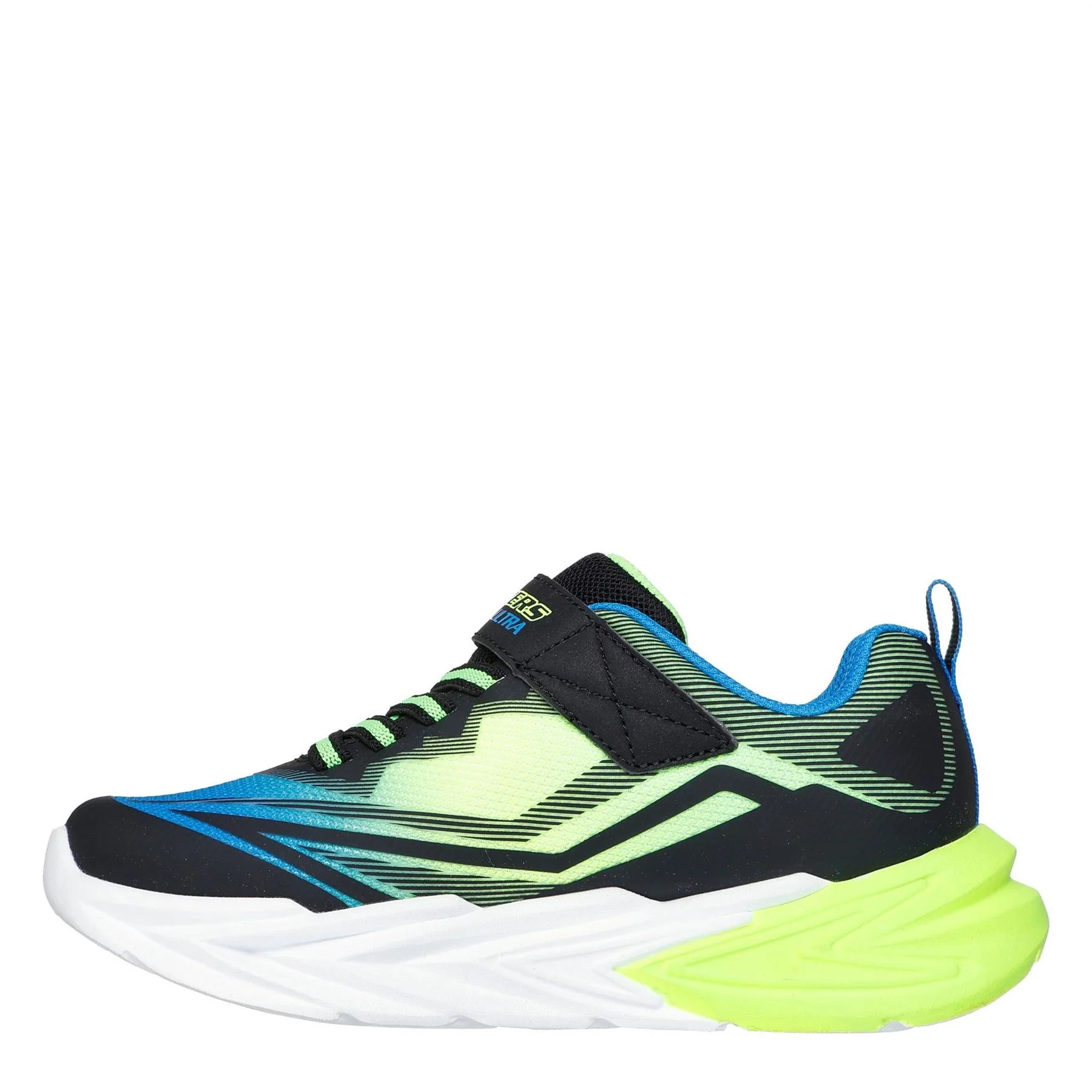 Skechers Lighted Gore  And  Strap Sneaker W Mids Light Up Trainers Boys - Image 2