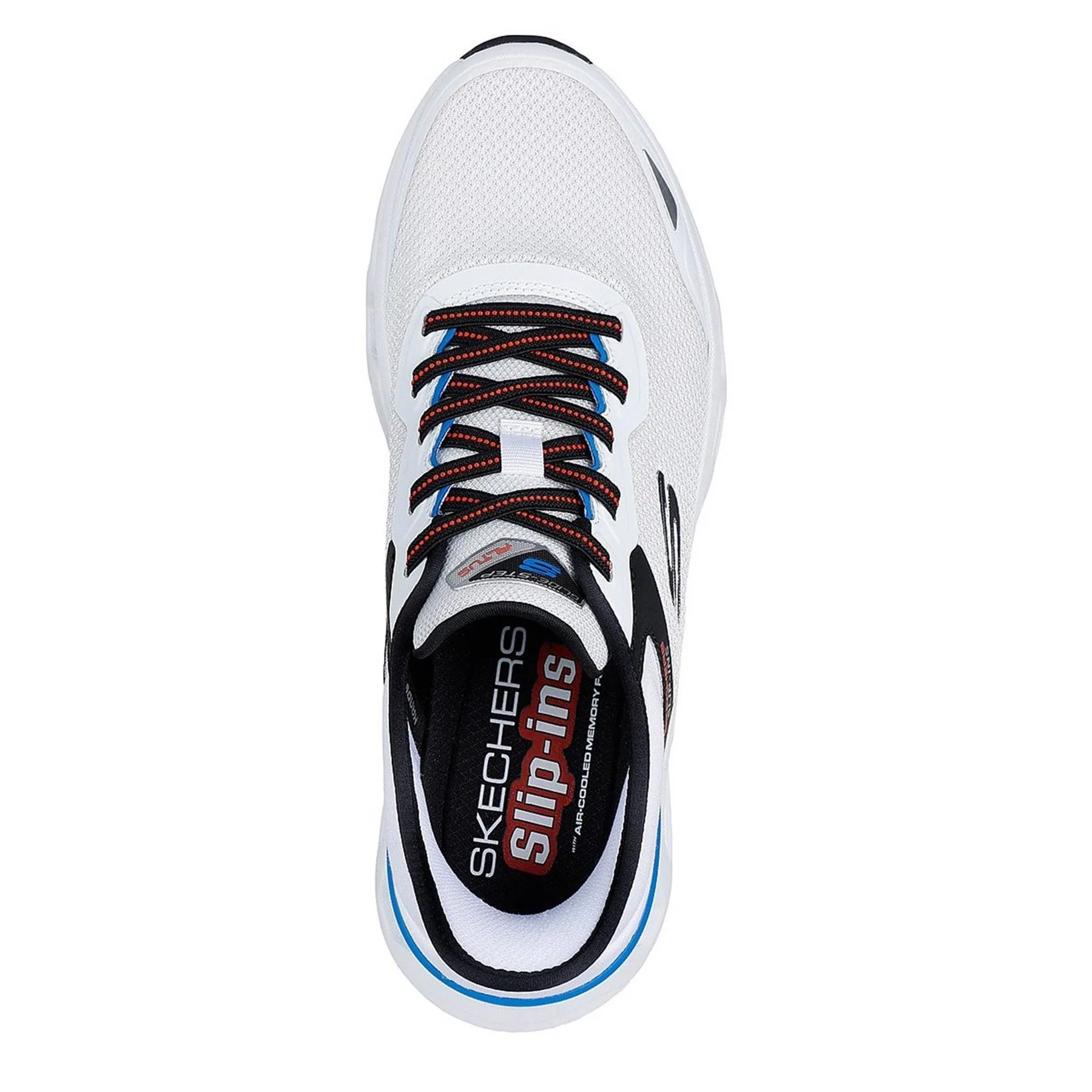 Skechers Mens Ins Mesh Lace Up Sneaker W Ai Slip On Trainers - Image 5