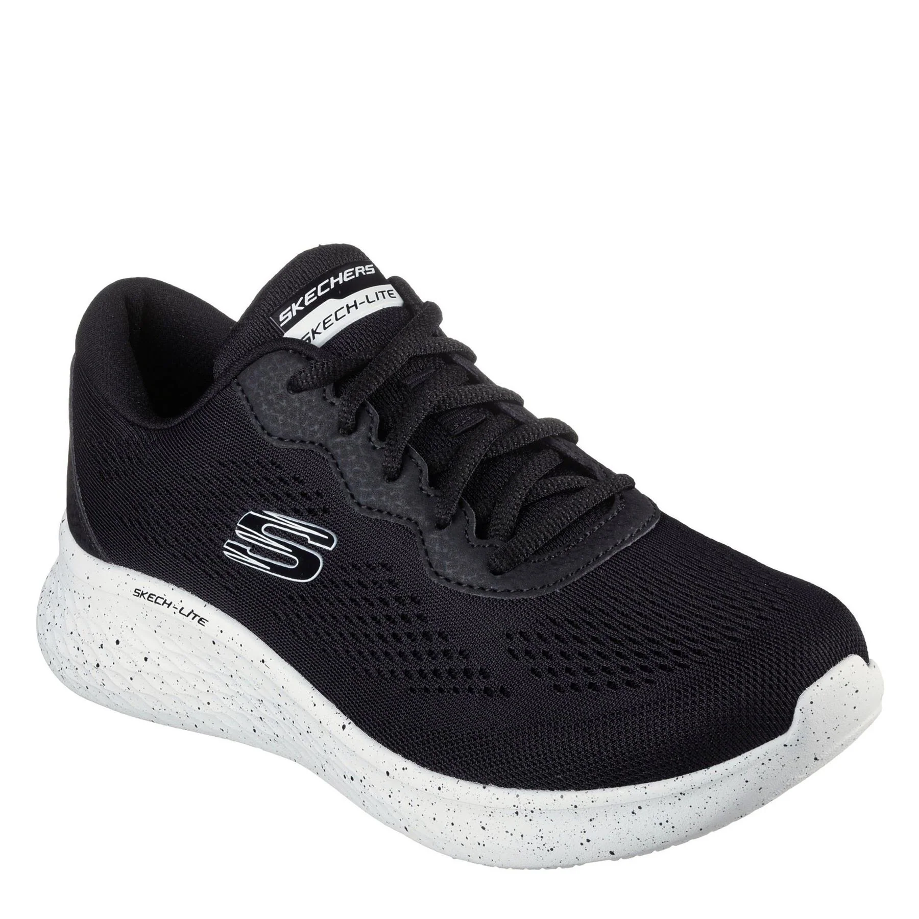 Skechers Mesh W Speckle Trim Lac Slip On Trainers Girls