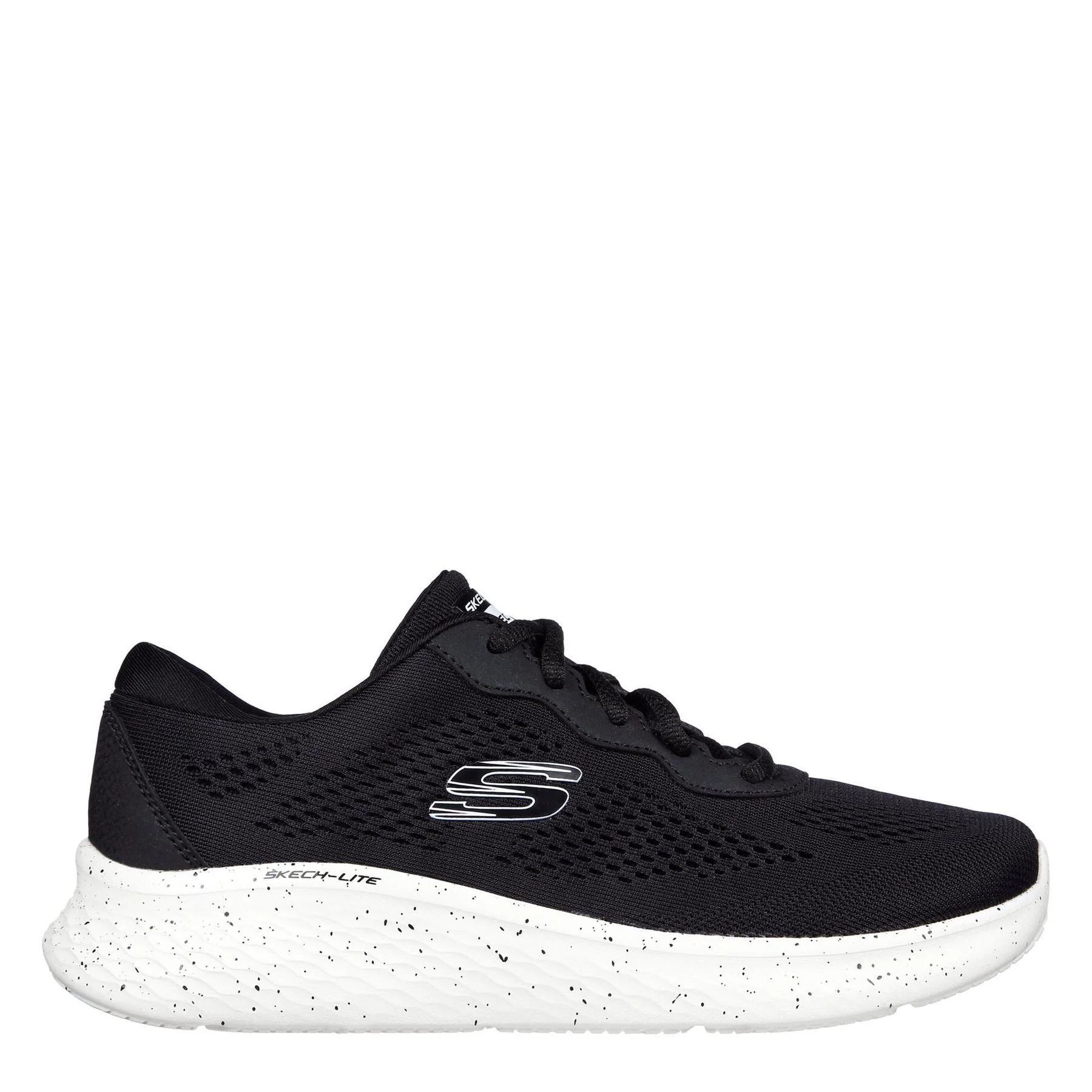 Skechers Mesh W Speckle Trim Lac Slip On Trainers Girls - Image 4