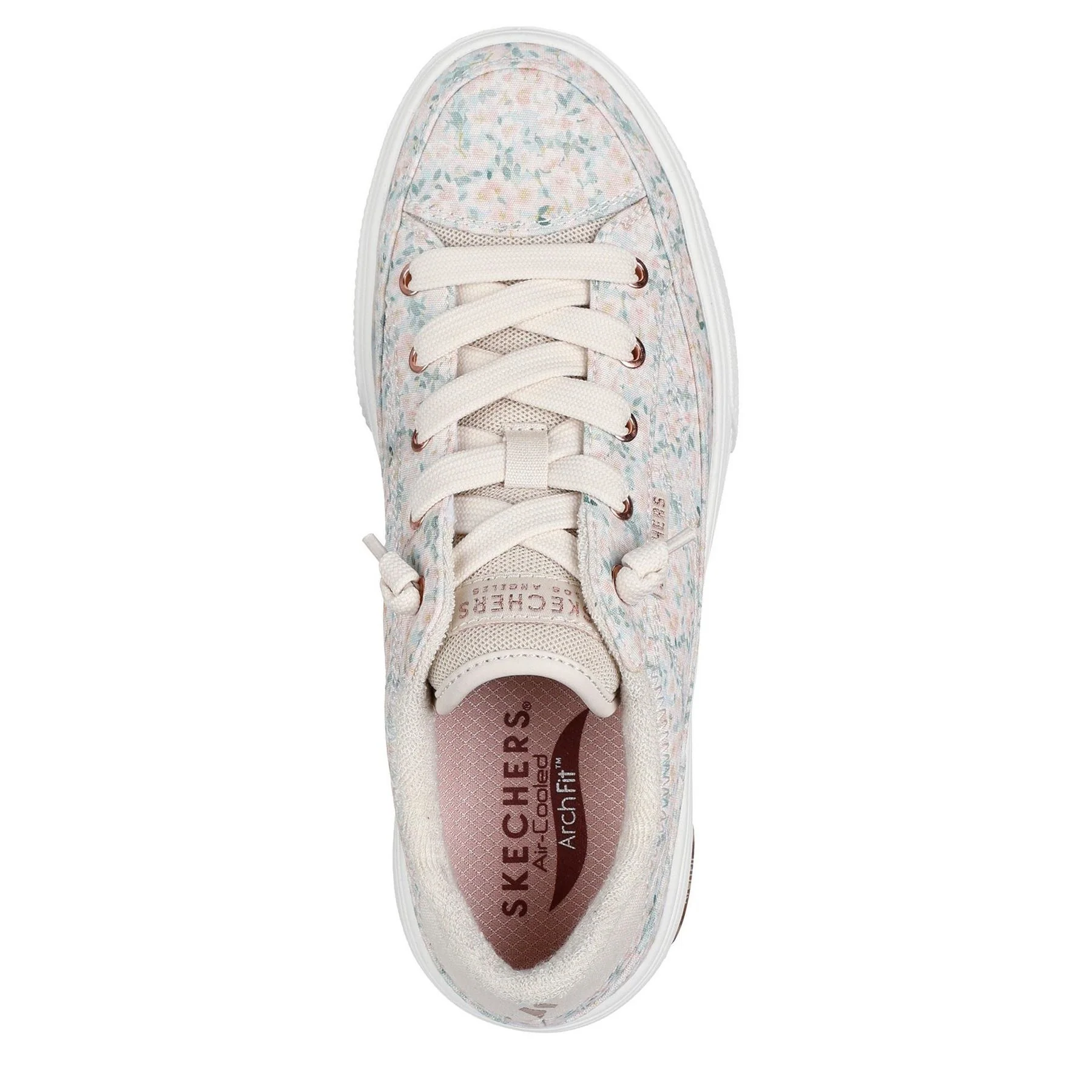 Skechers Womens Arch Fit Arcade   Flowa Powa Low Top Trainers - Image 5
