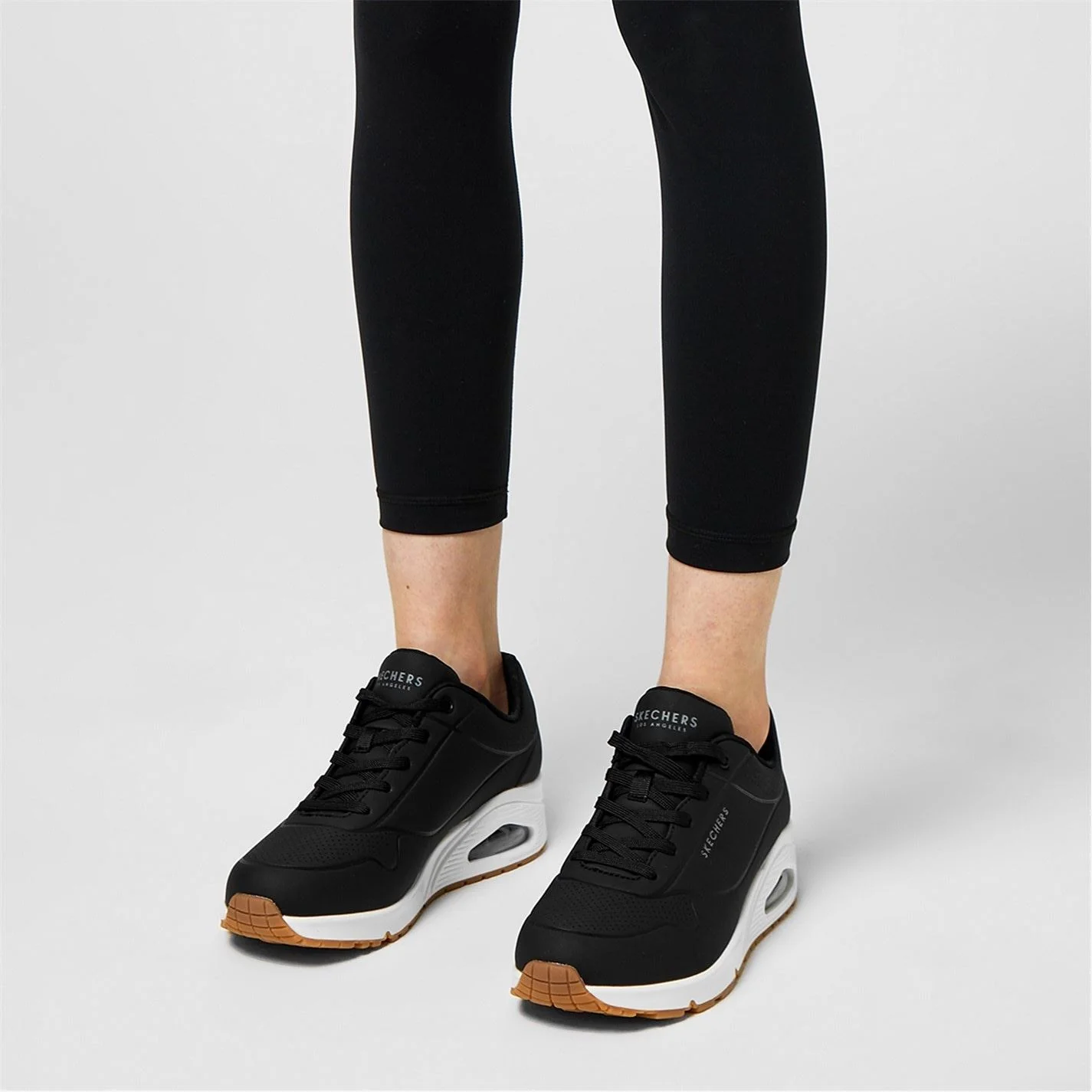 Skechers Womens Uno Stand On Air Trainers - Image 56