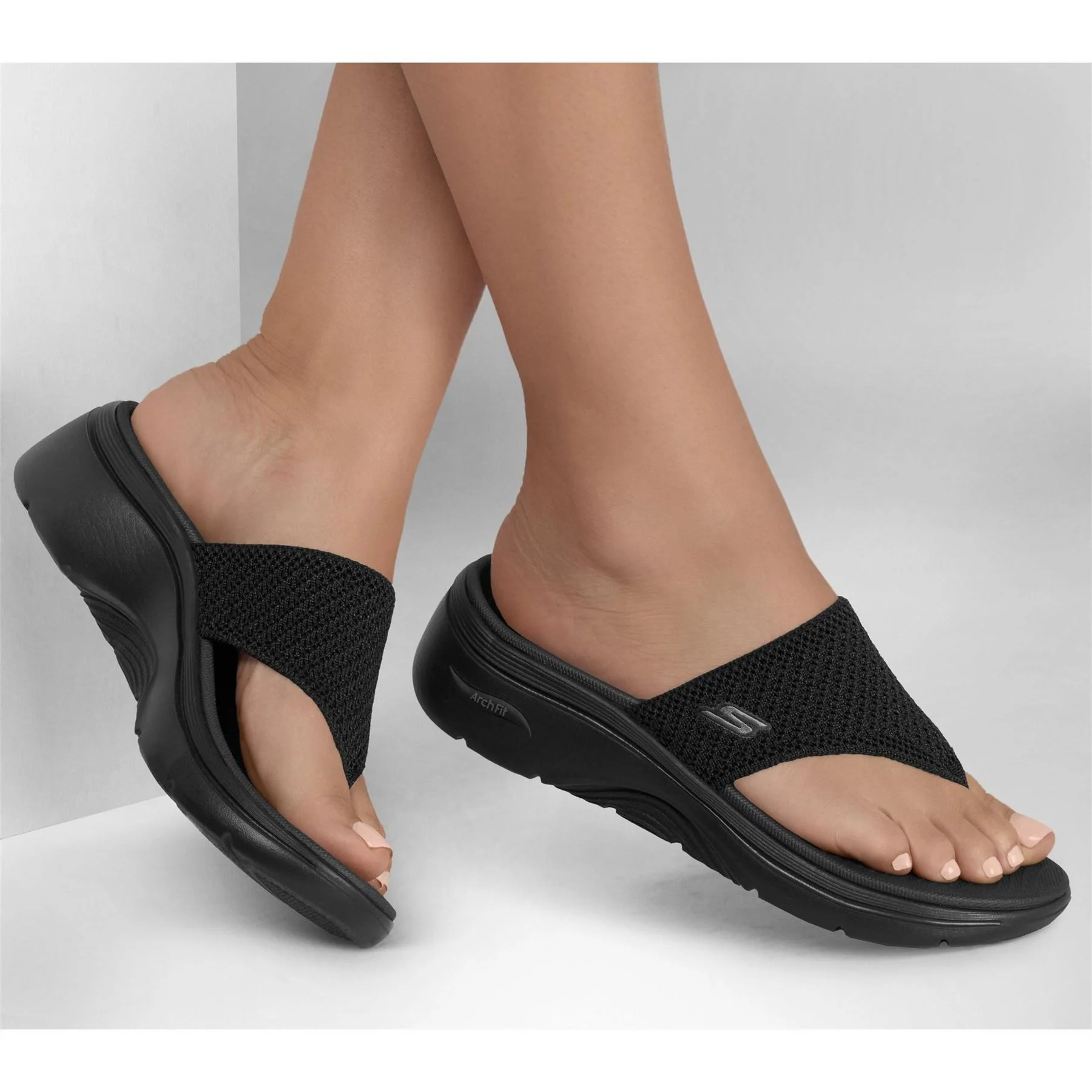 Skechers Womens Walk Arch Fit 2.0 Sandal Flat Sandals - Image 3