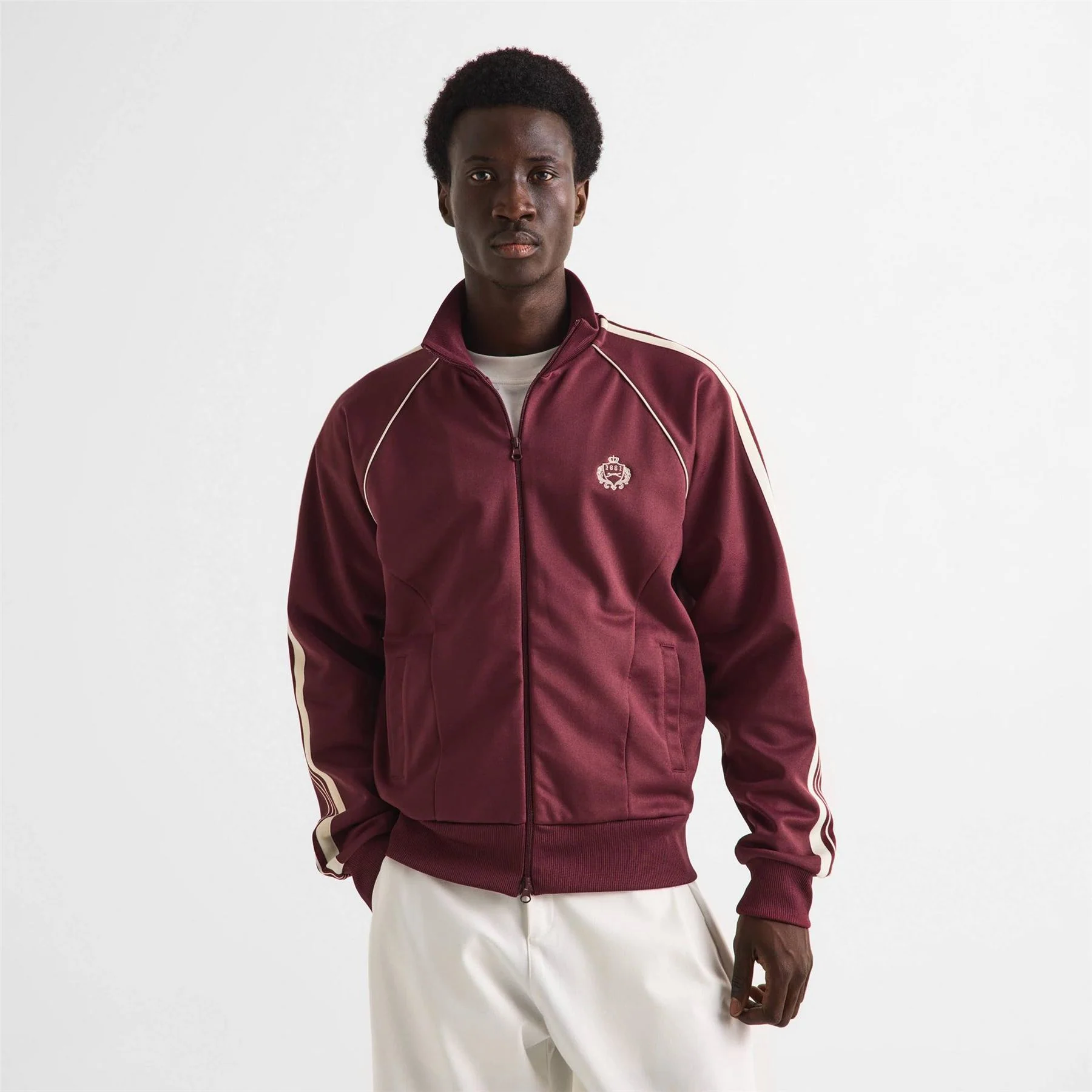 Slazenger Court Men’s Warmdown Track Jacket - Image 3