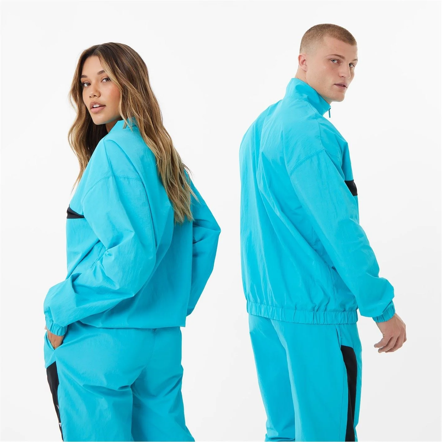 Slazenger Ft. Aitch Contrast Half Zip Track Top - Image 2