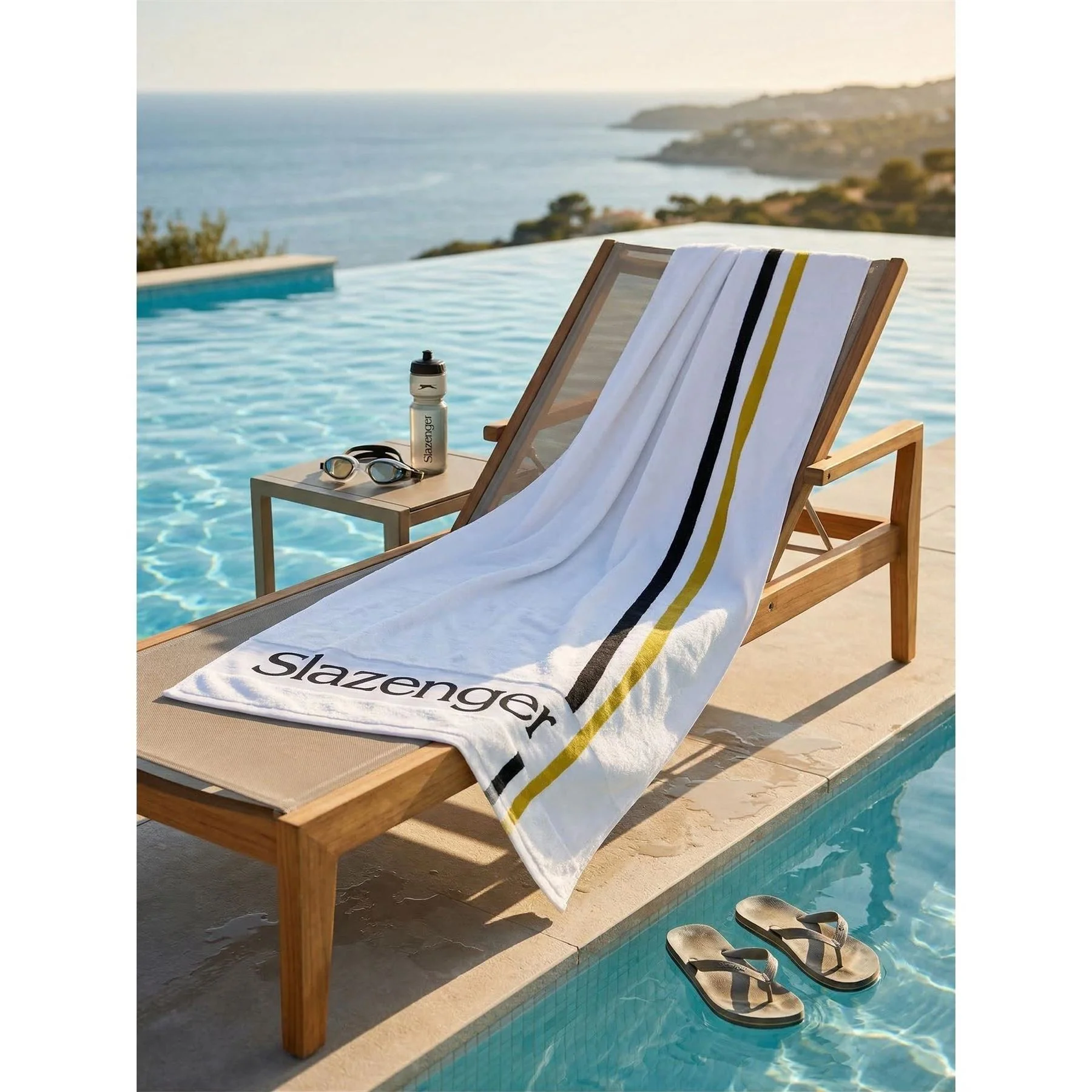 Slazenger Logo Towel - Image 2