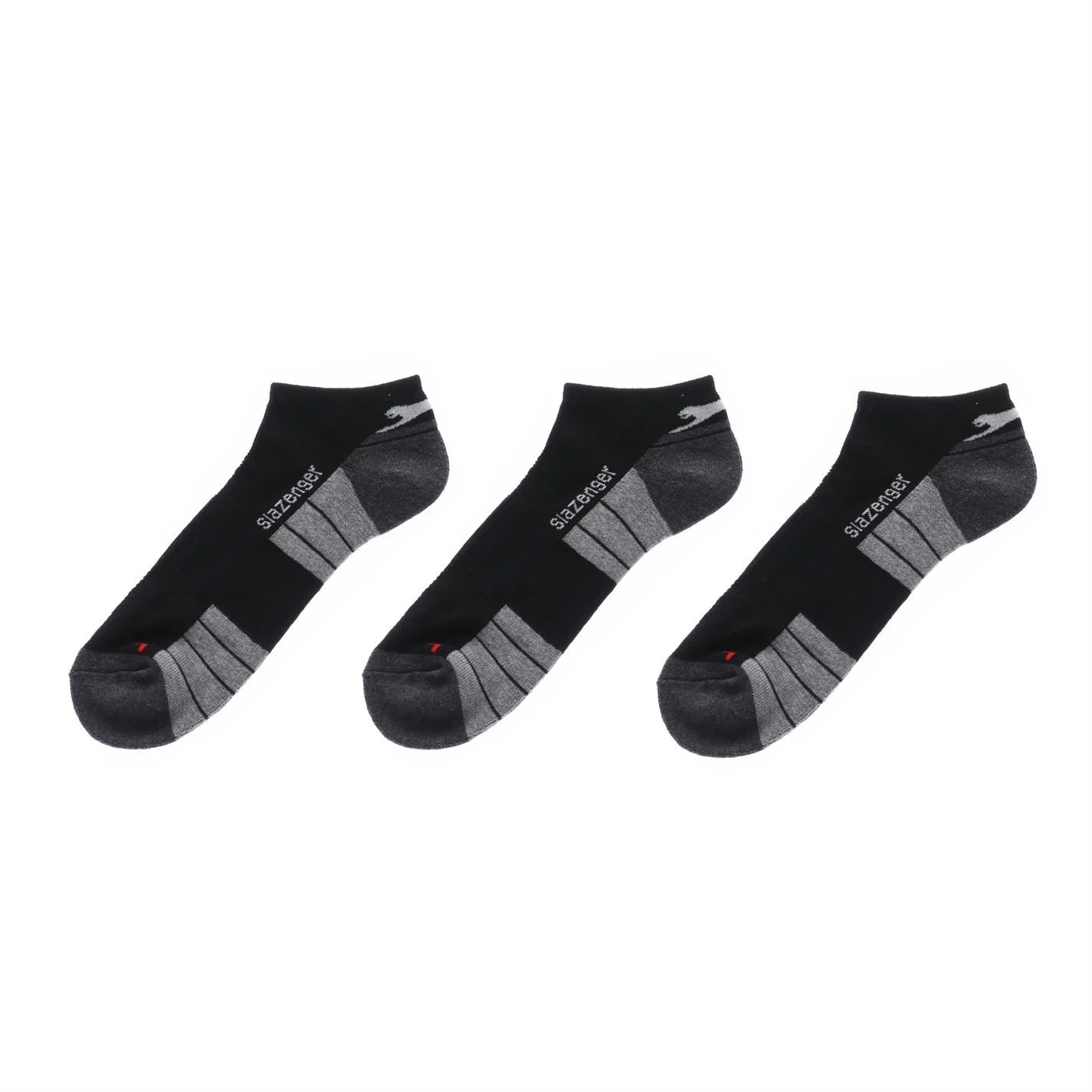 Slazenger Mens 3 Pack Trainer Socks - Image 6