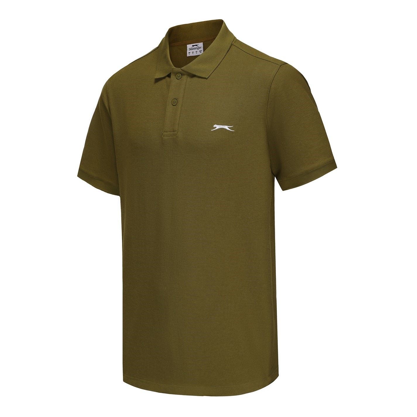 Slazenger Mens Plain Polo Shirt - Image 69
