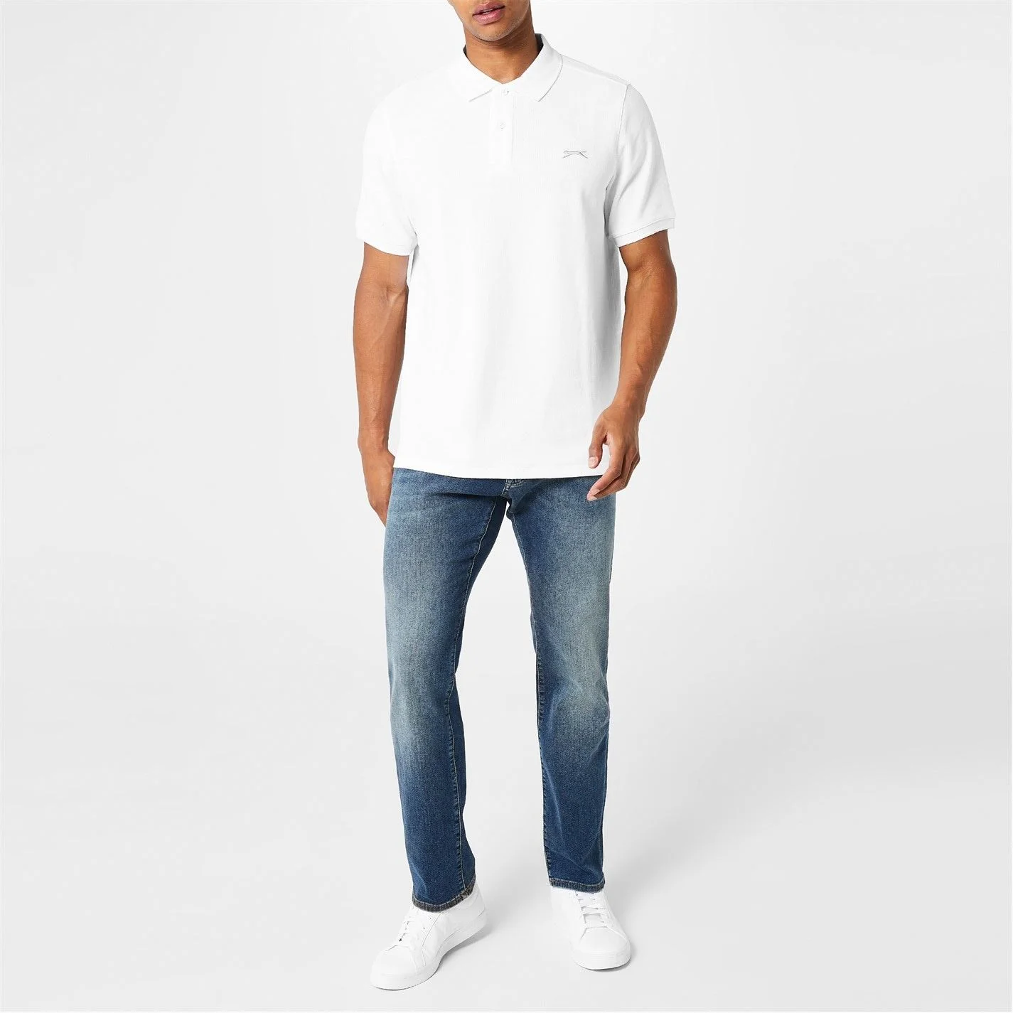 Slazenger Mens Plain Polo Shirt - Image 80