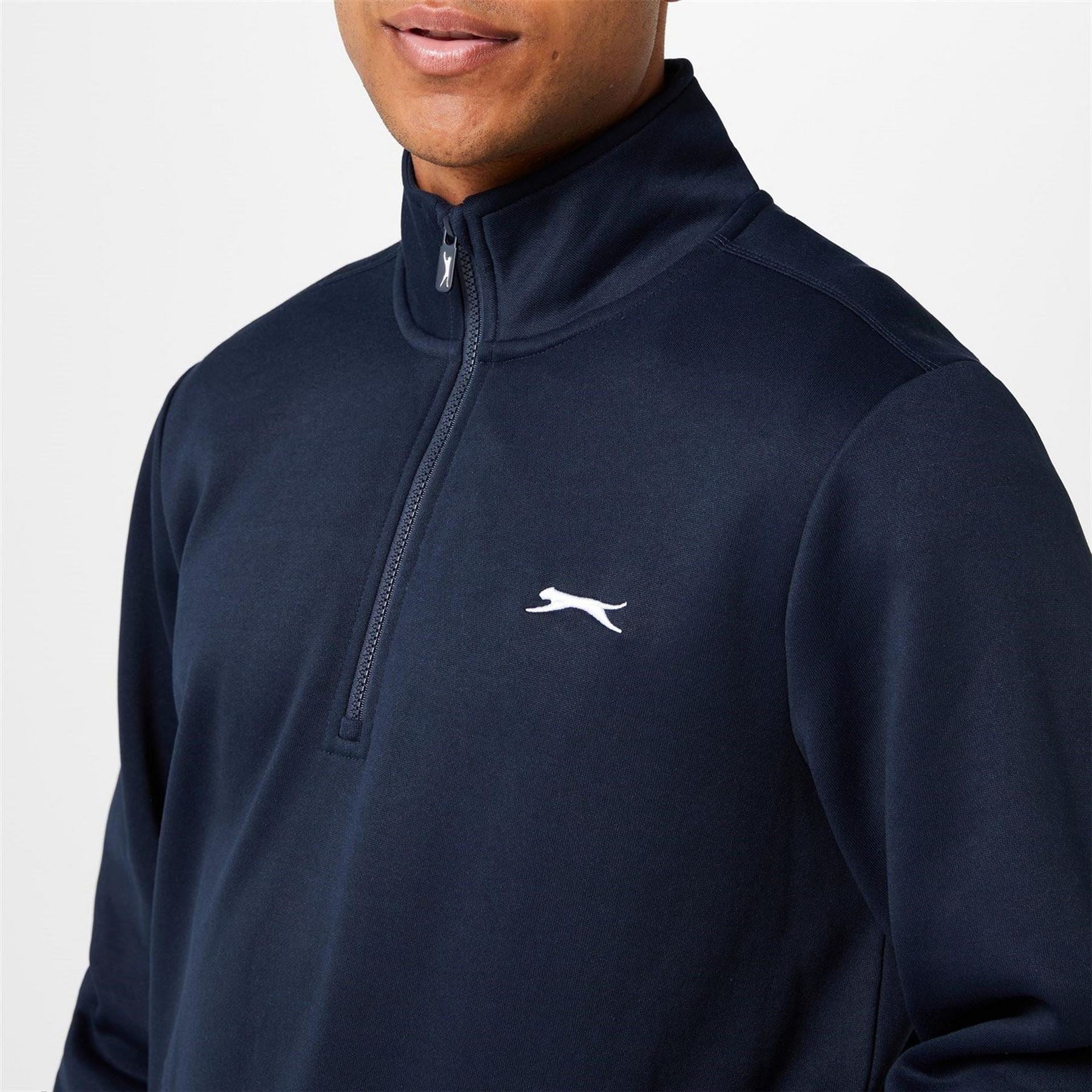 Slazenger Mens Quarter Zip Fleece Top - Image 36