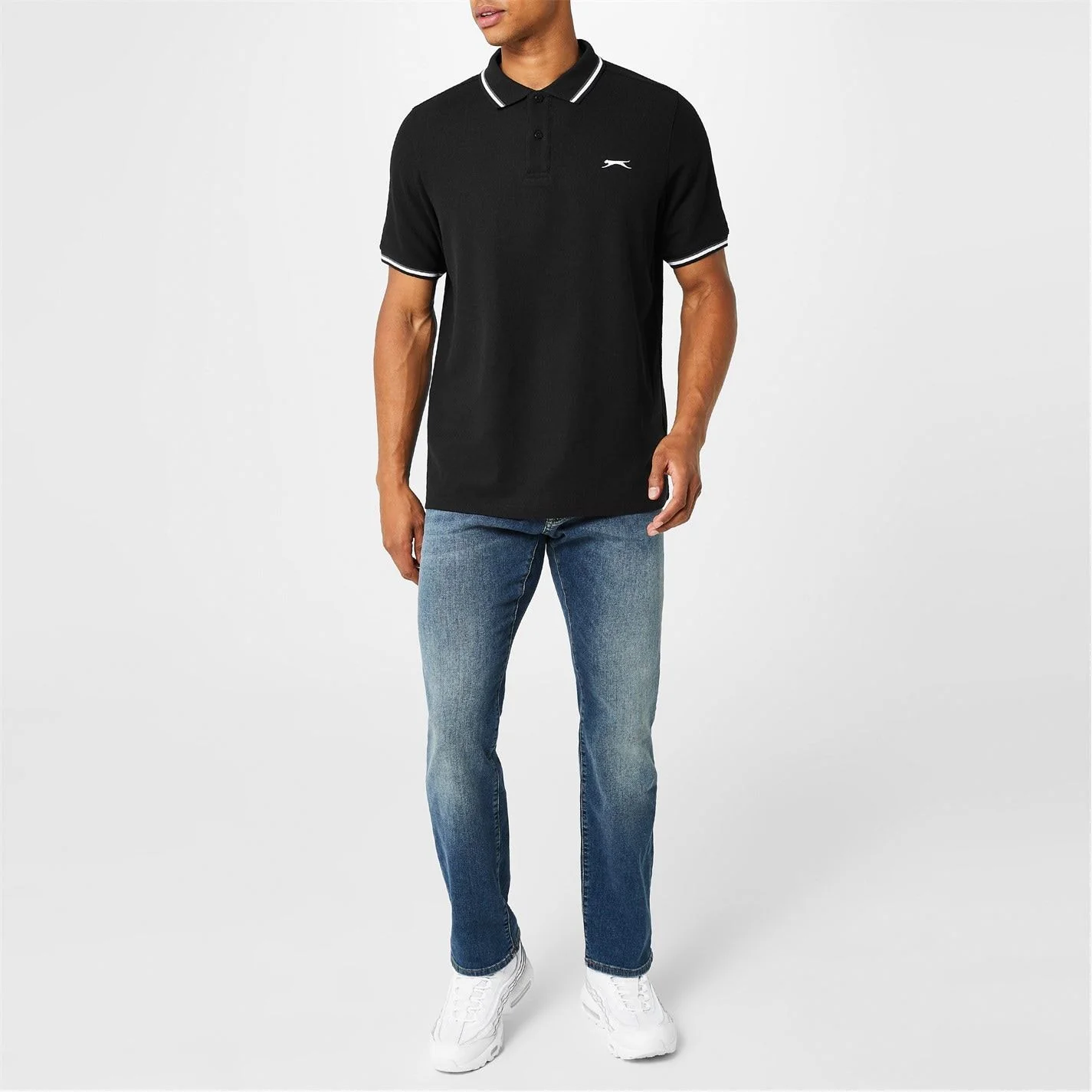 Slazenger Mens Tipped Polo Shirt - Image 108