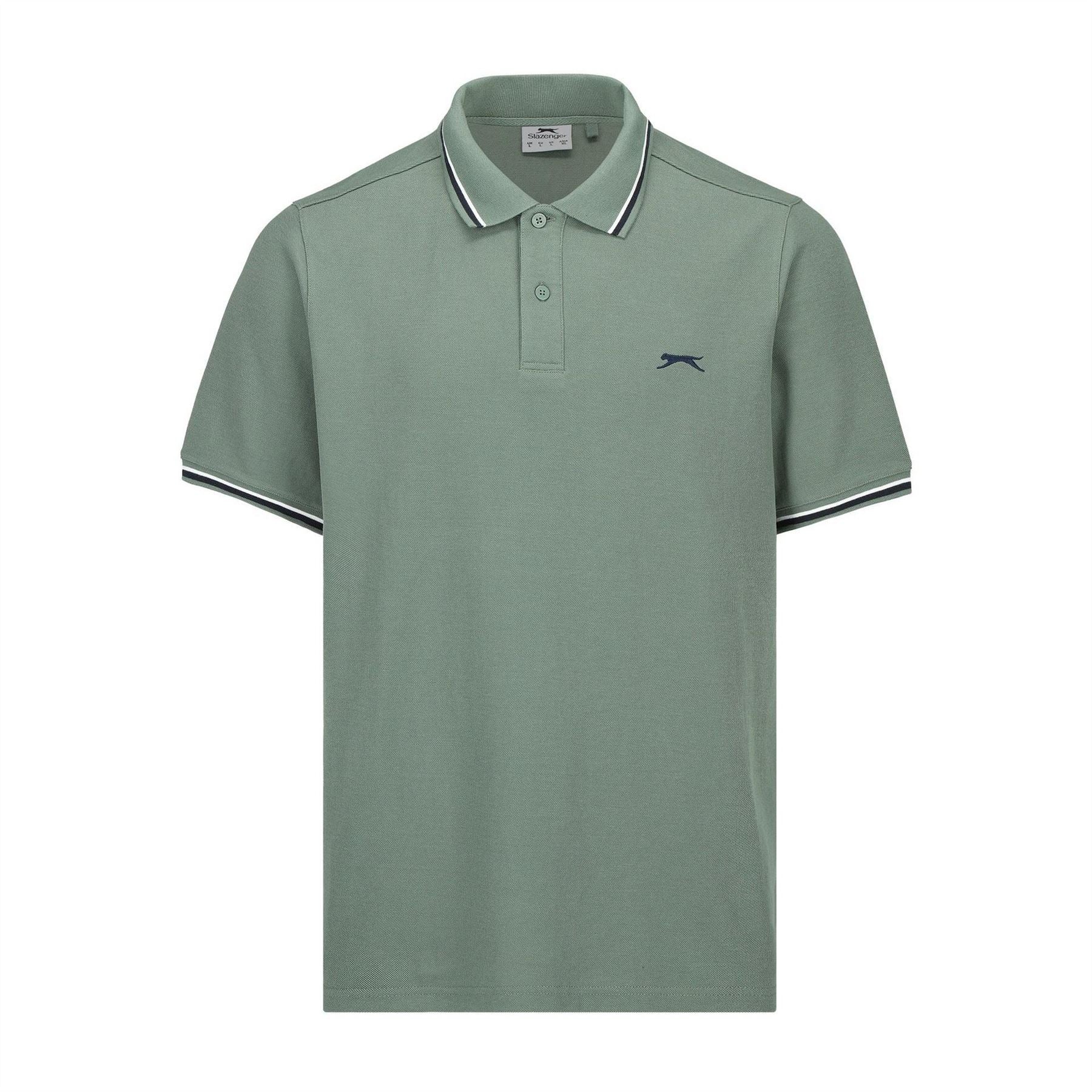 Slazenger Mens Tipped Polo Shirt - Image 112