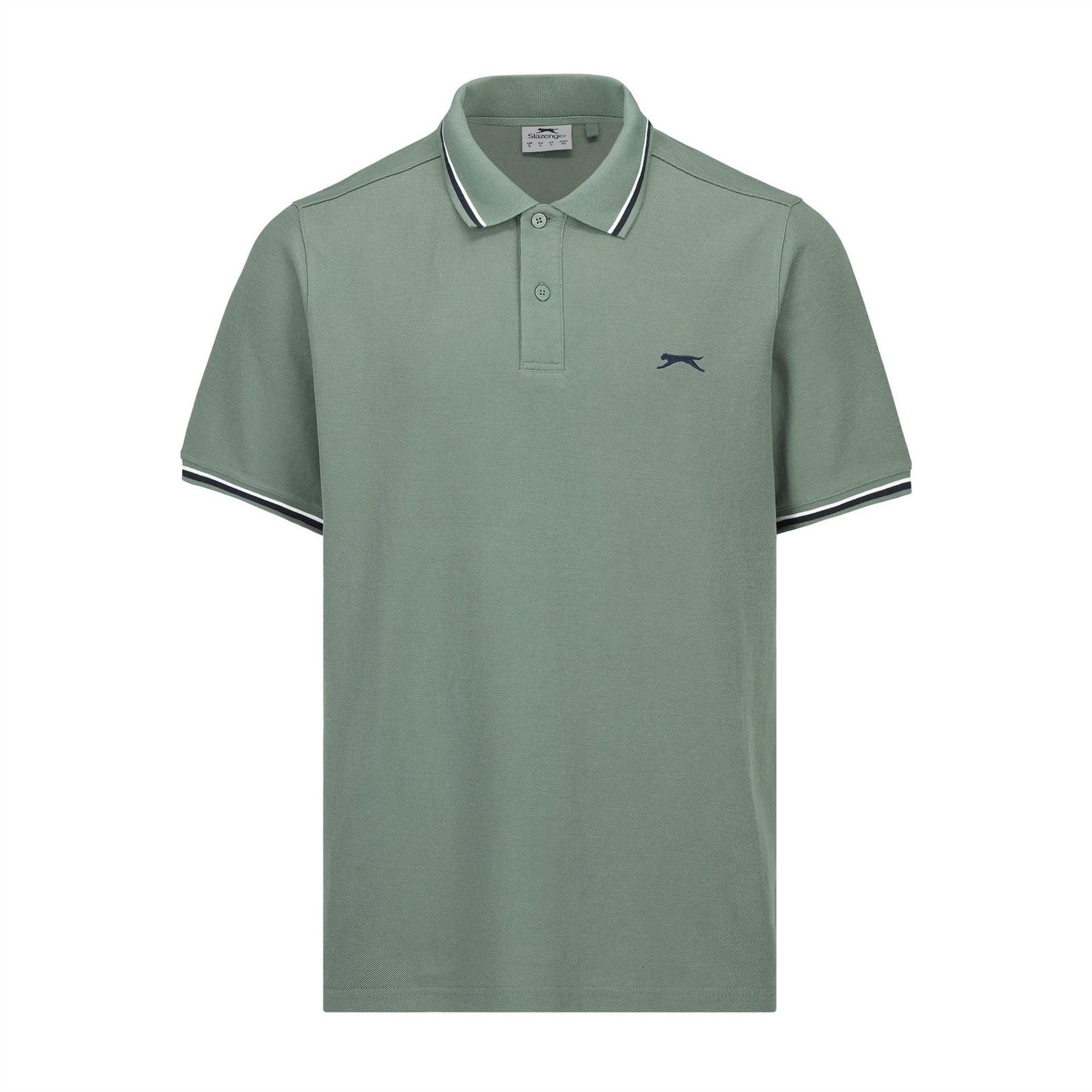 Slazenger Mens Tipped Polo Shirt - Image 113