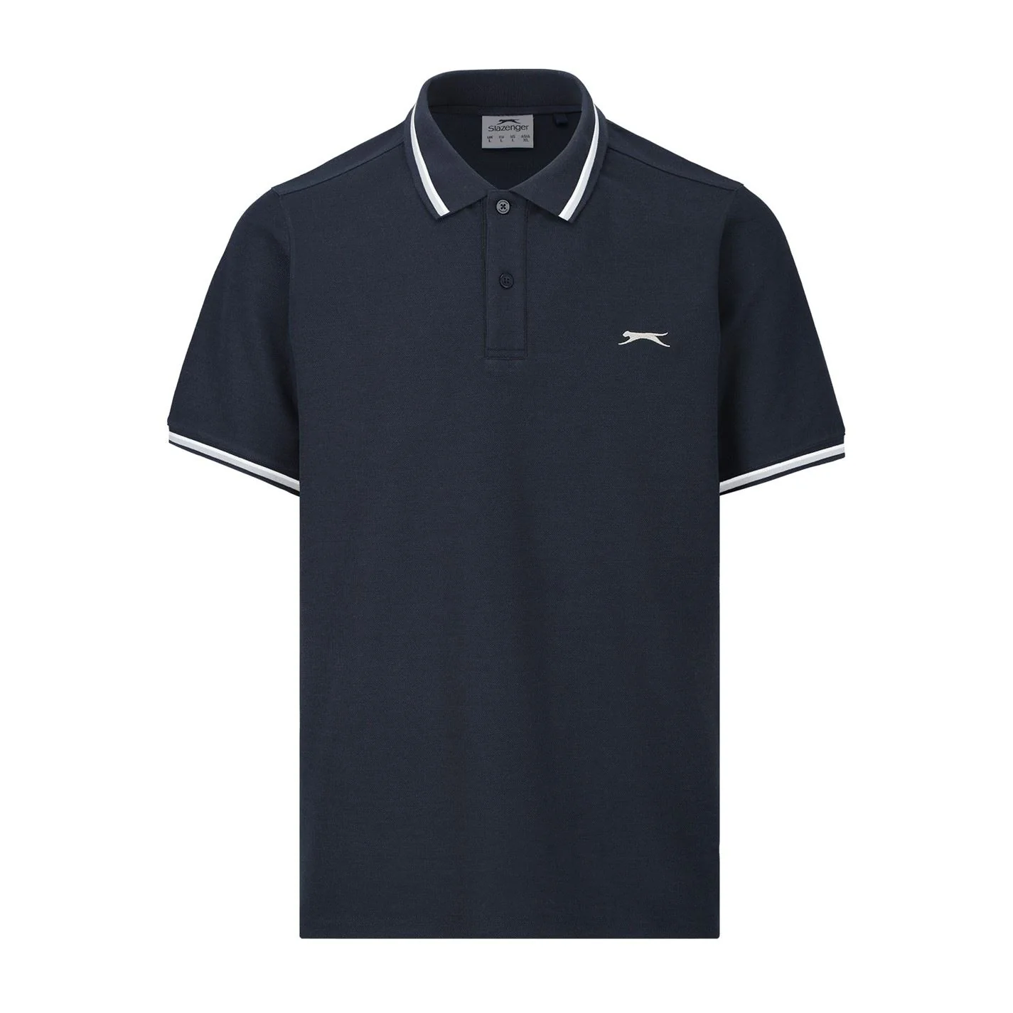 Slazenger Mens Tipped Polo Shirt - Image 12