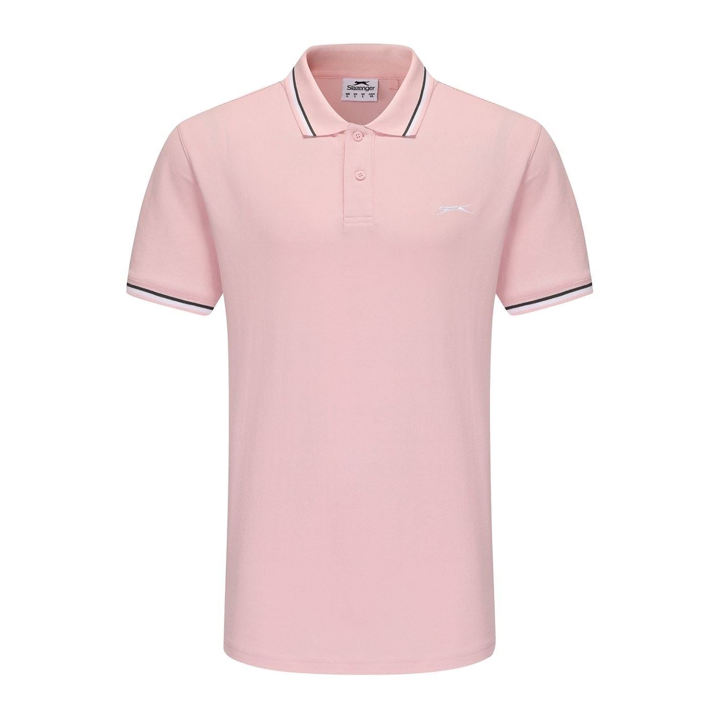 Slazenger Mens Tipped Polo Shirt - Image 13