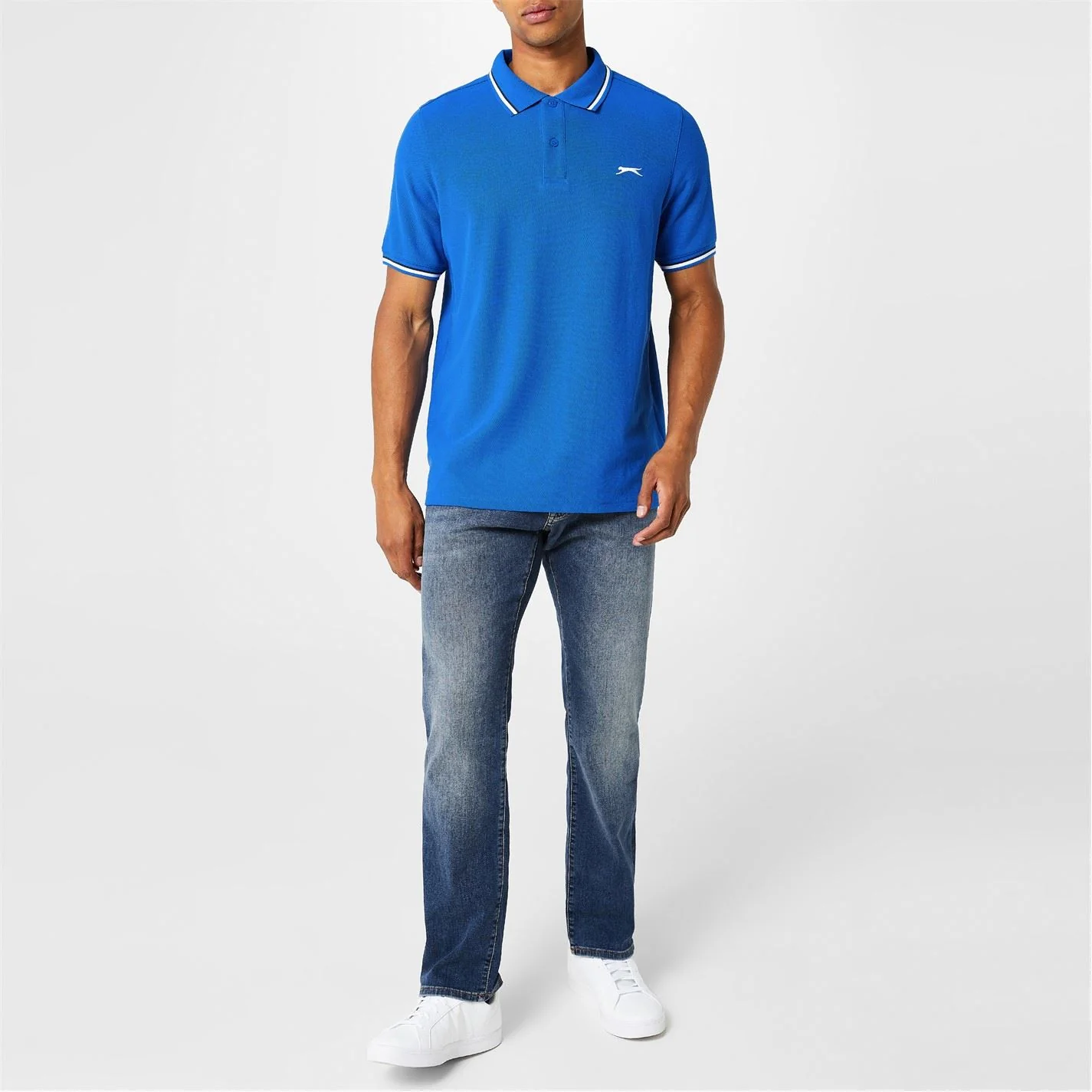 Slazenger Mens Tipped Polo Shirt - Image 22