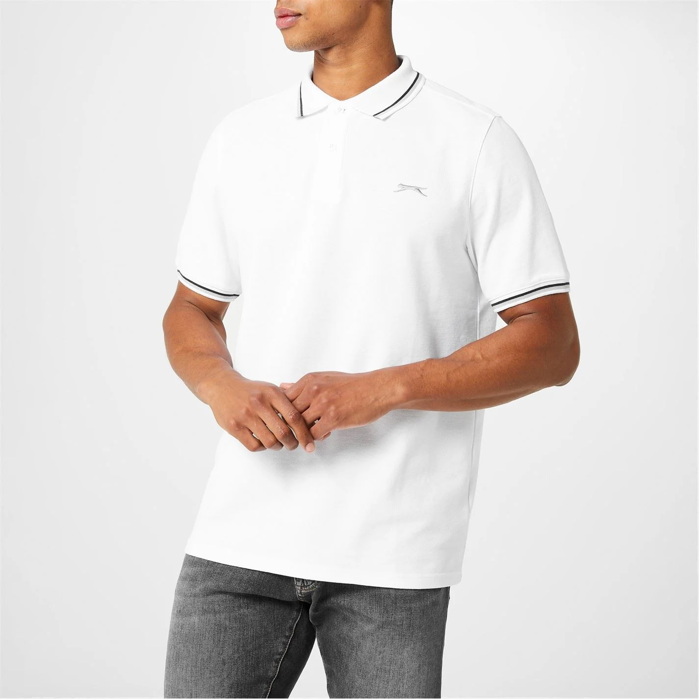 Slazenger Mens Tipped Polo Shirt - Image 27