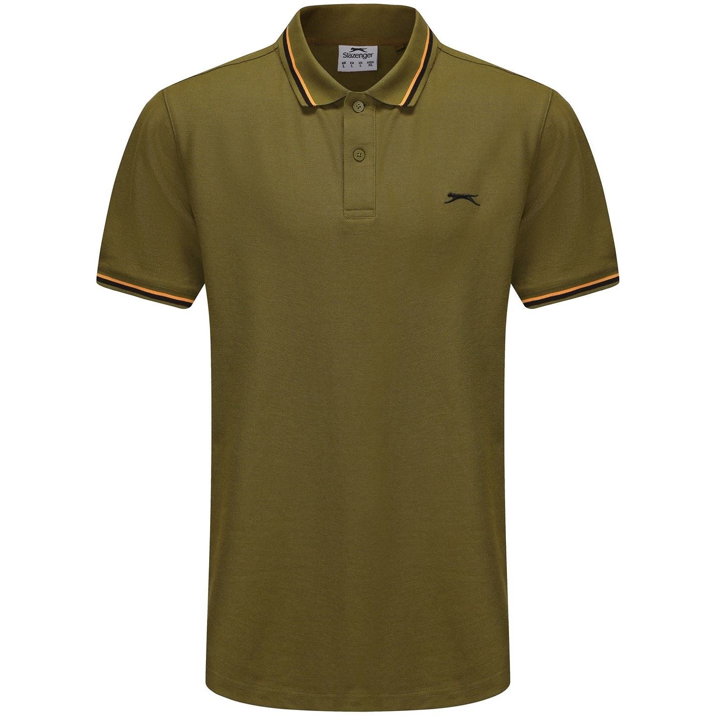Slazenger Mens Tipped Polo Shirt - Image 49