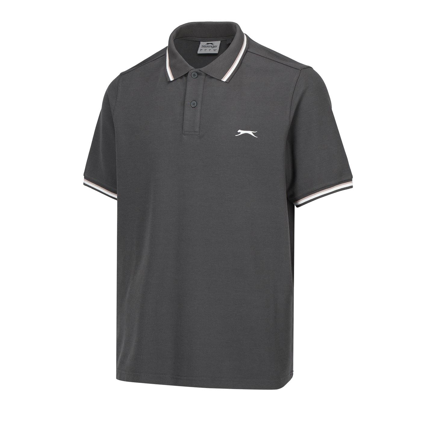 Slazenger Mens Tipped Polo Shirt - Image 63