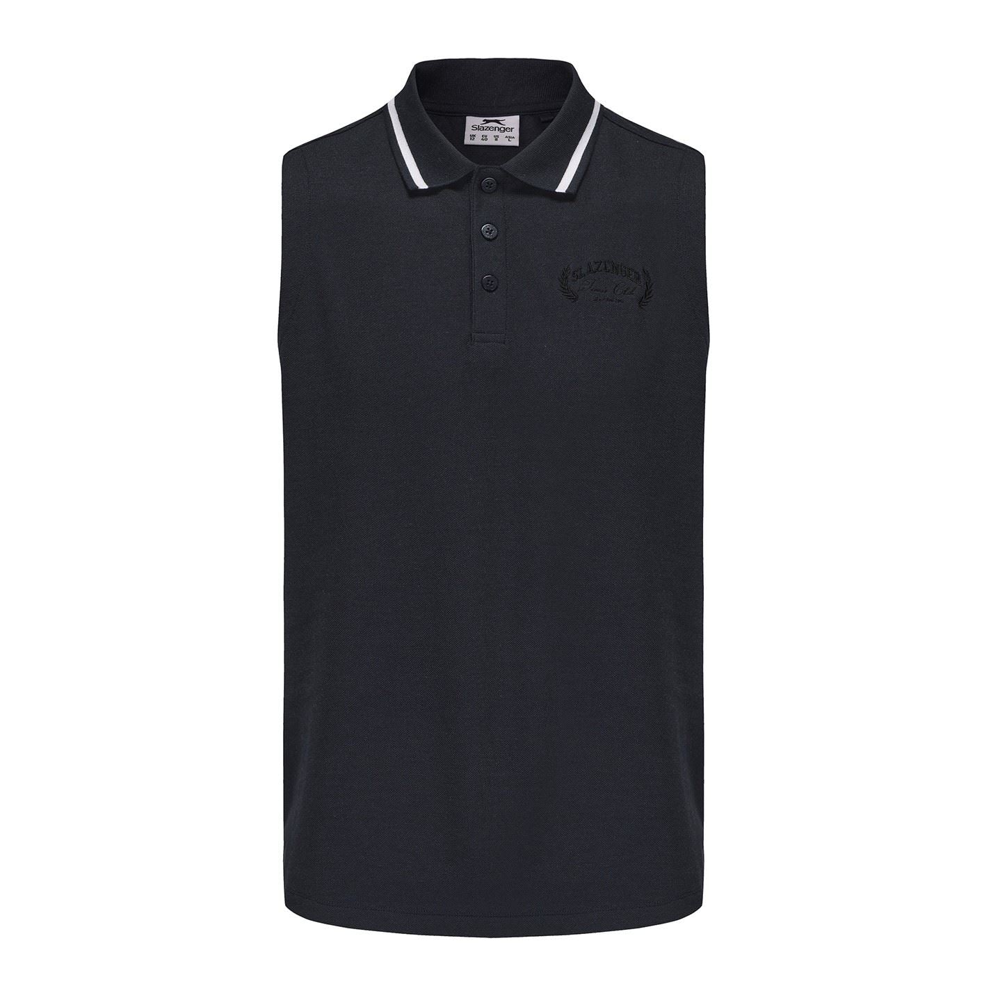 Slazenger Plain Short Sleeve Polo Shirt - Image 11