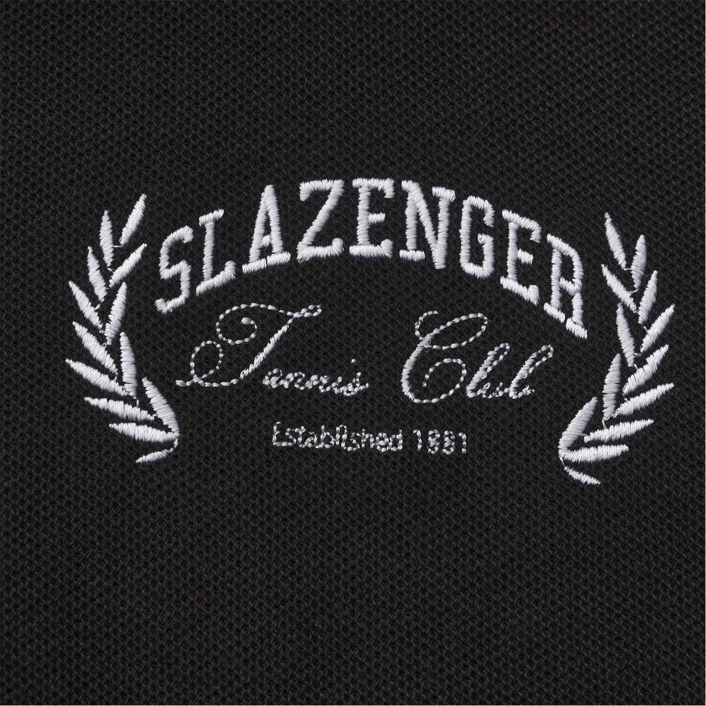 Slazenger Plain Short Sleeve Polo Shirt - Image 6