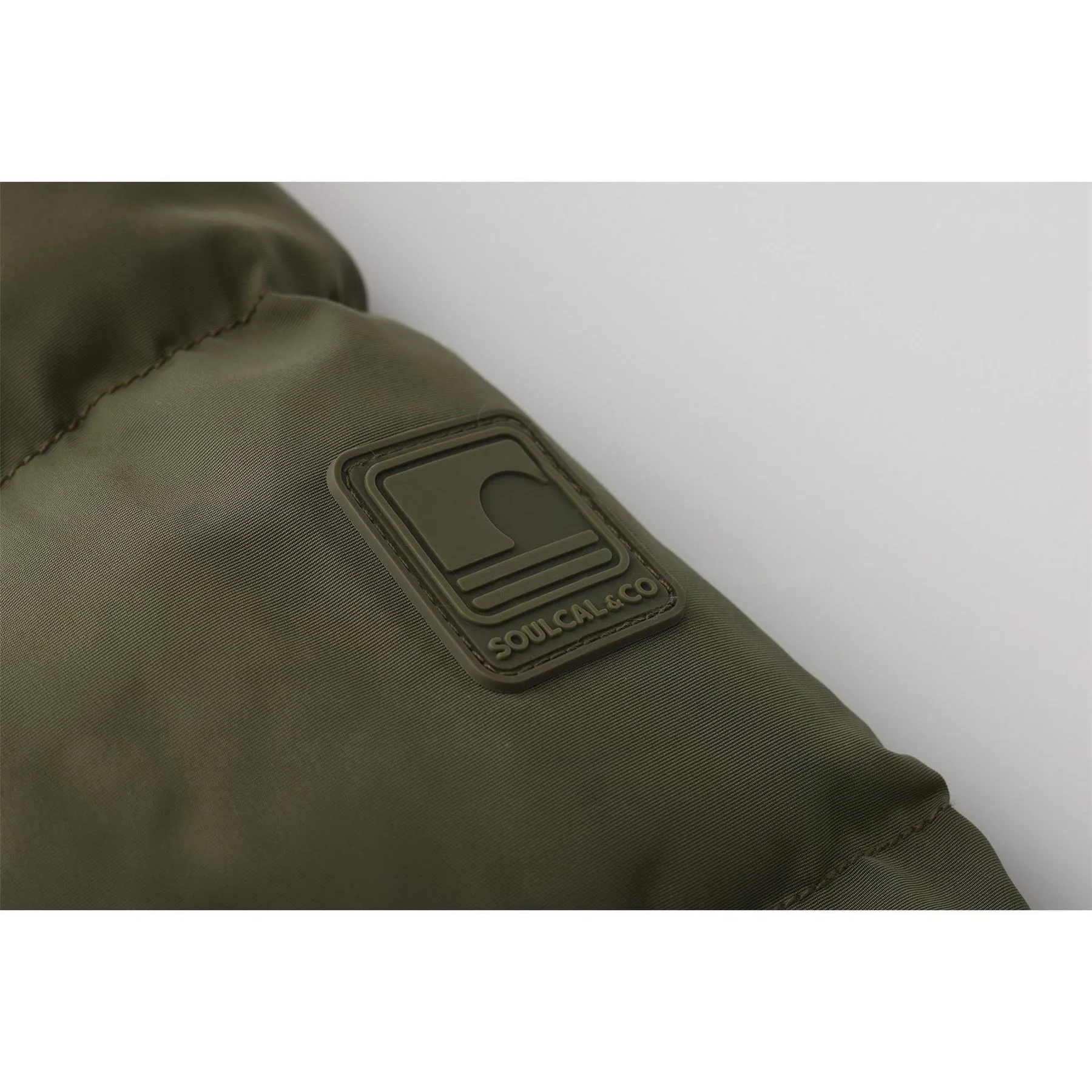 SoulCal 2 Zip Bubble Jacket For Ladies - Image 23