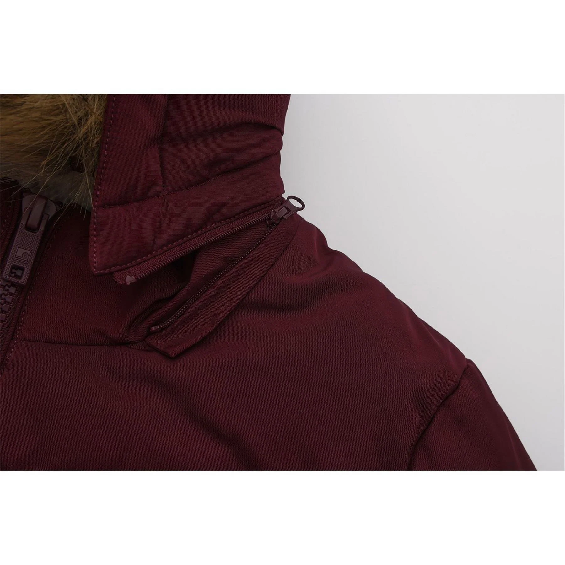 SoulCal 2 Zip Bubble Jacket For Ladies - Image 28
