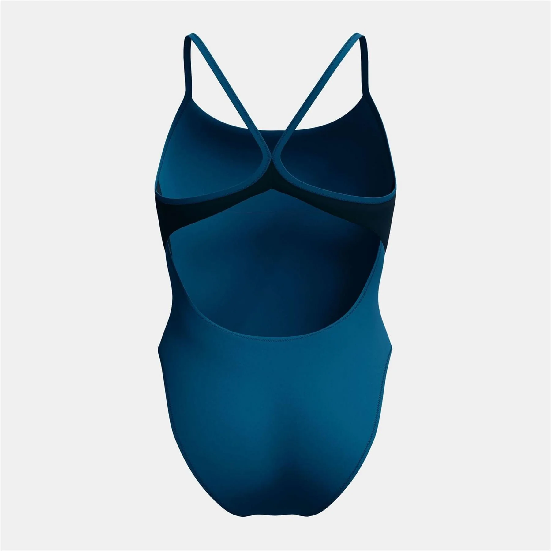 Speedo 1 Piece Colourblock Racer Swimming Costume - Image 2