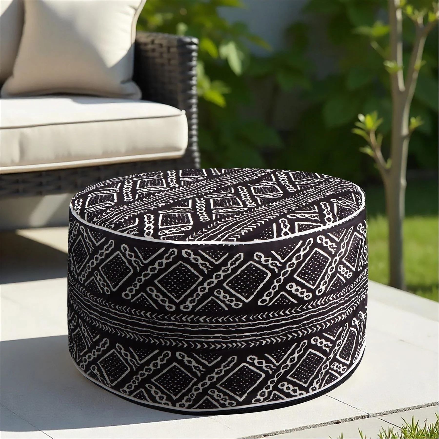 Streetwize Ottoman Aztec Patter