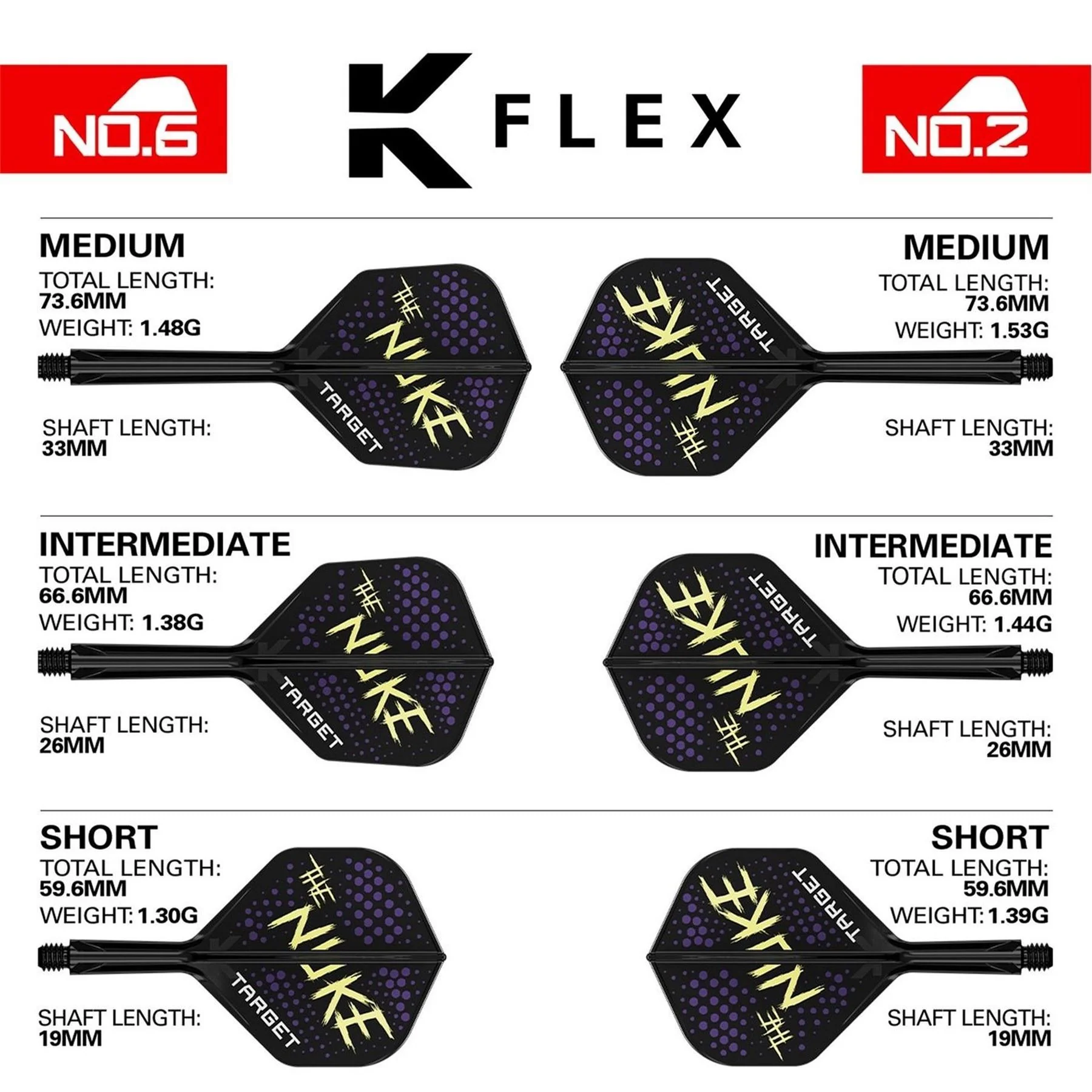 Target Darts Littler K Flex Flights Adults - Image 3