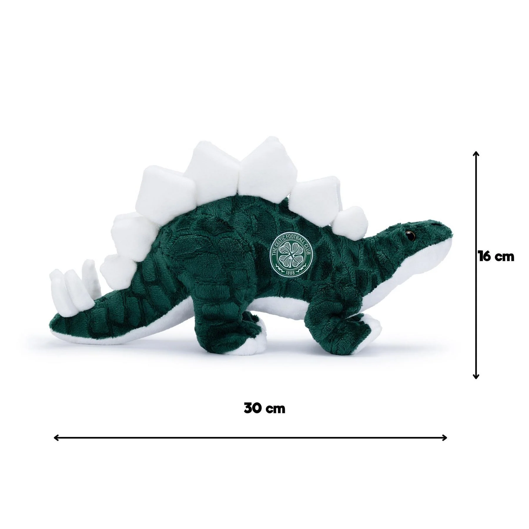Team Celtic Officially Licensed Stegosaurus Soft Toy 30cm - Image 5