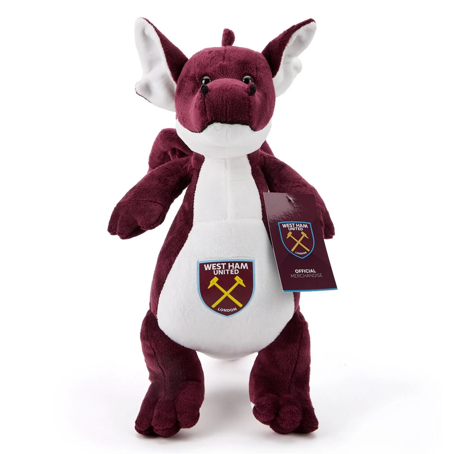 Team West Ham United Officially Licensed Standing Dragon Soft Toy 33 cm - Image 2