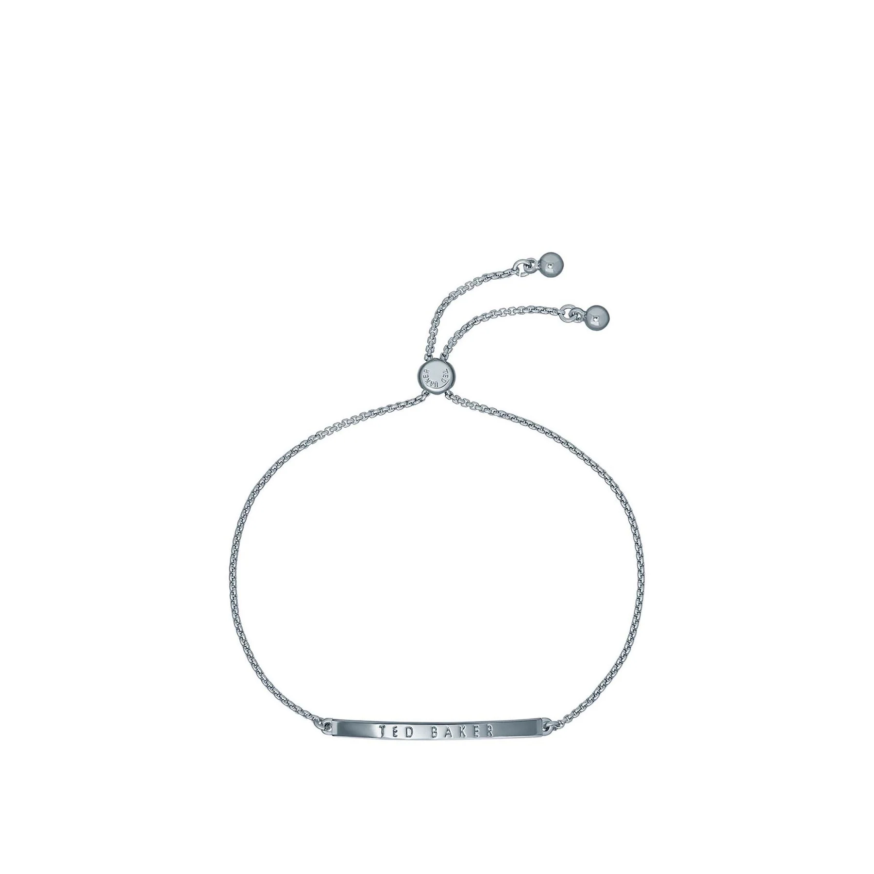 Ted Baker Breena Chain Bracelet with Engraved Logo - Image 6