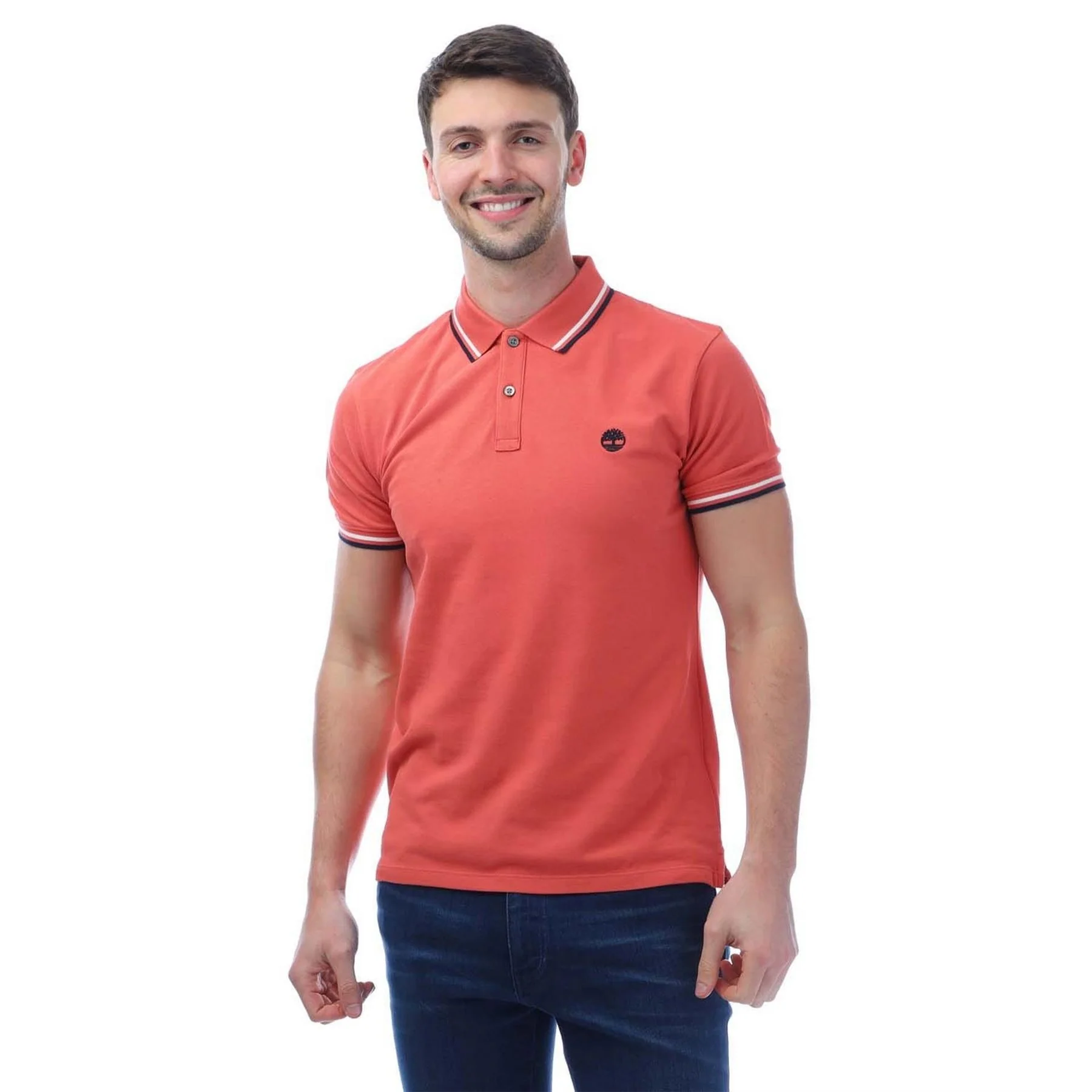 Timberland River Chest Logo Polo Shirt
