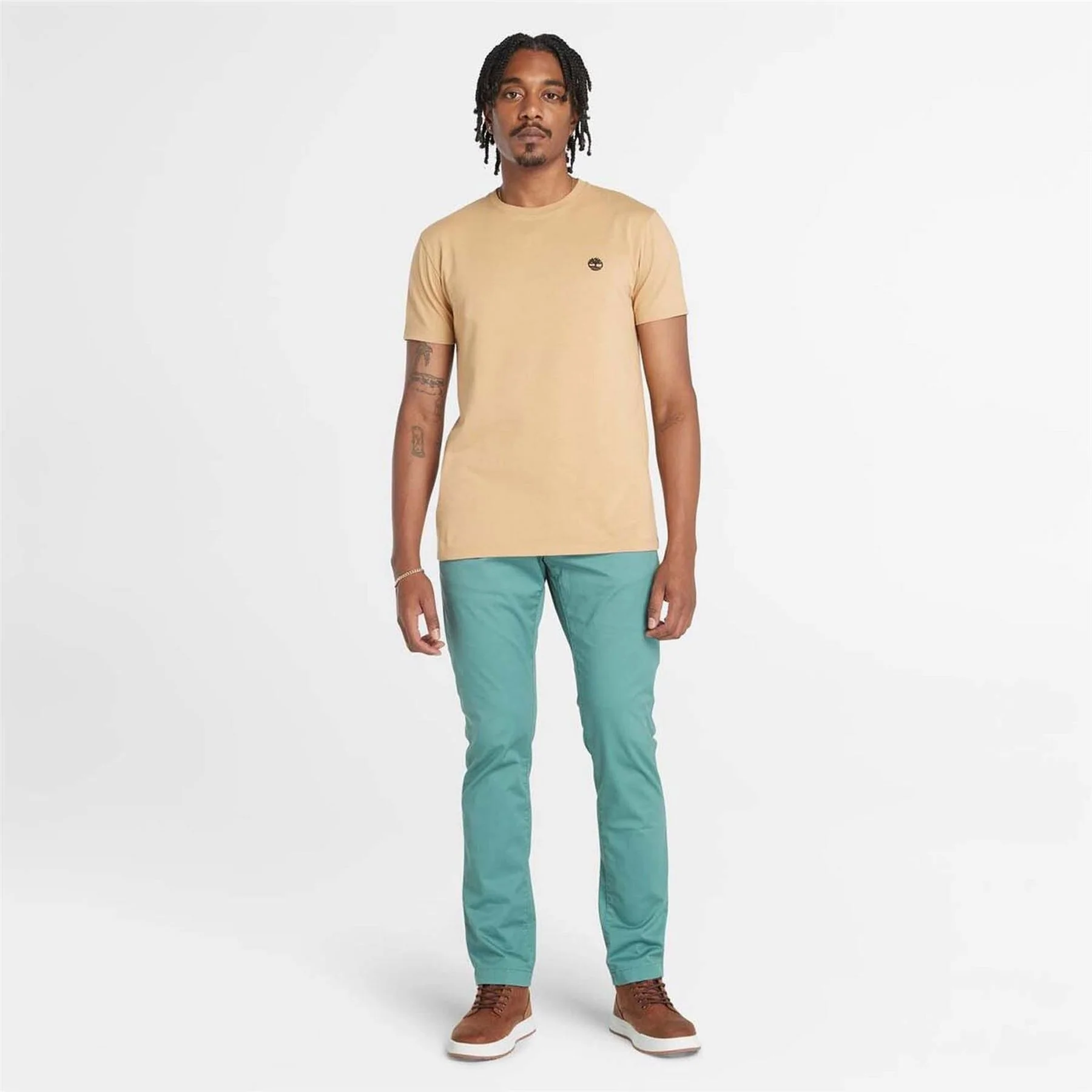 Timberland Oyster River Logo Short Sleeve T Shirt - Image 3