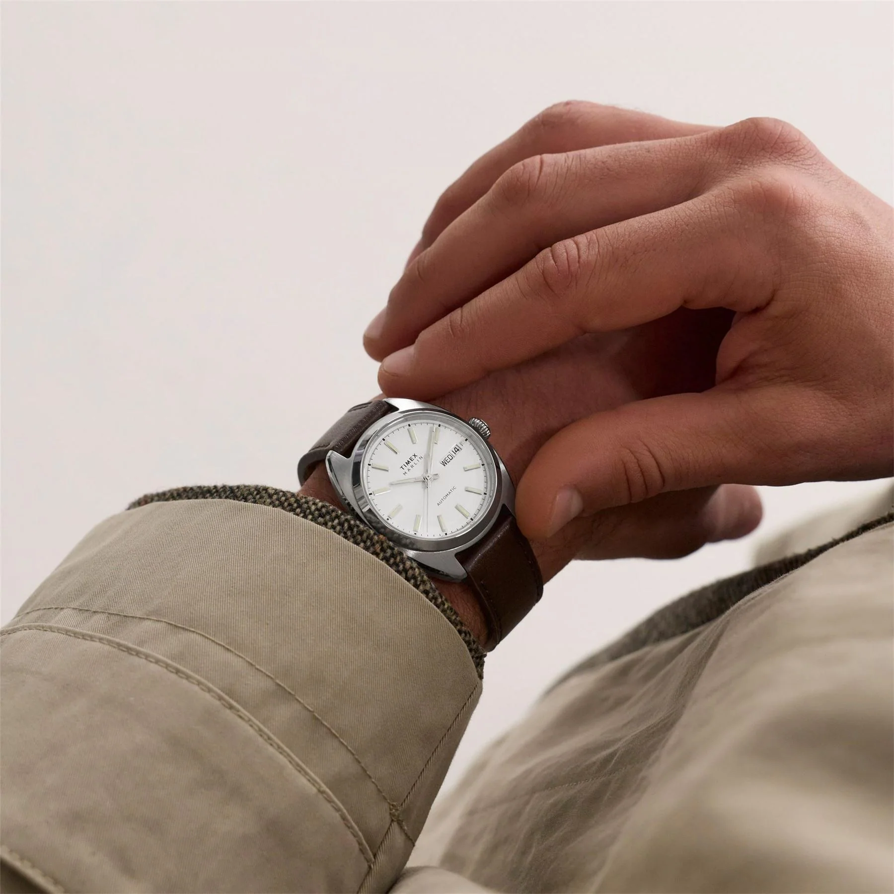 Timex Marlin Quartz Analogue Watch - Image 2