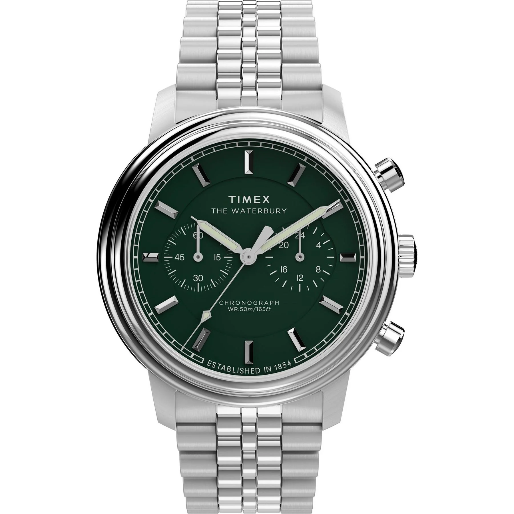 Timex Waterbury Dress Steel Bracelet Analogue Watch