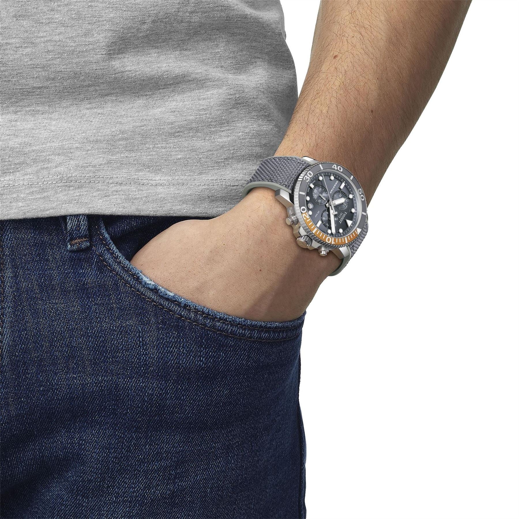 Tissot Seastar Chrono Quartz Analogue Watch - Image 8