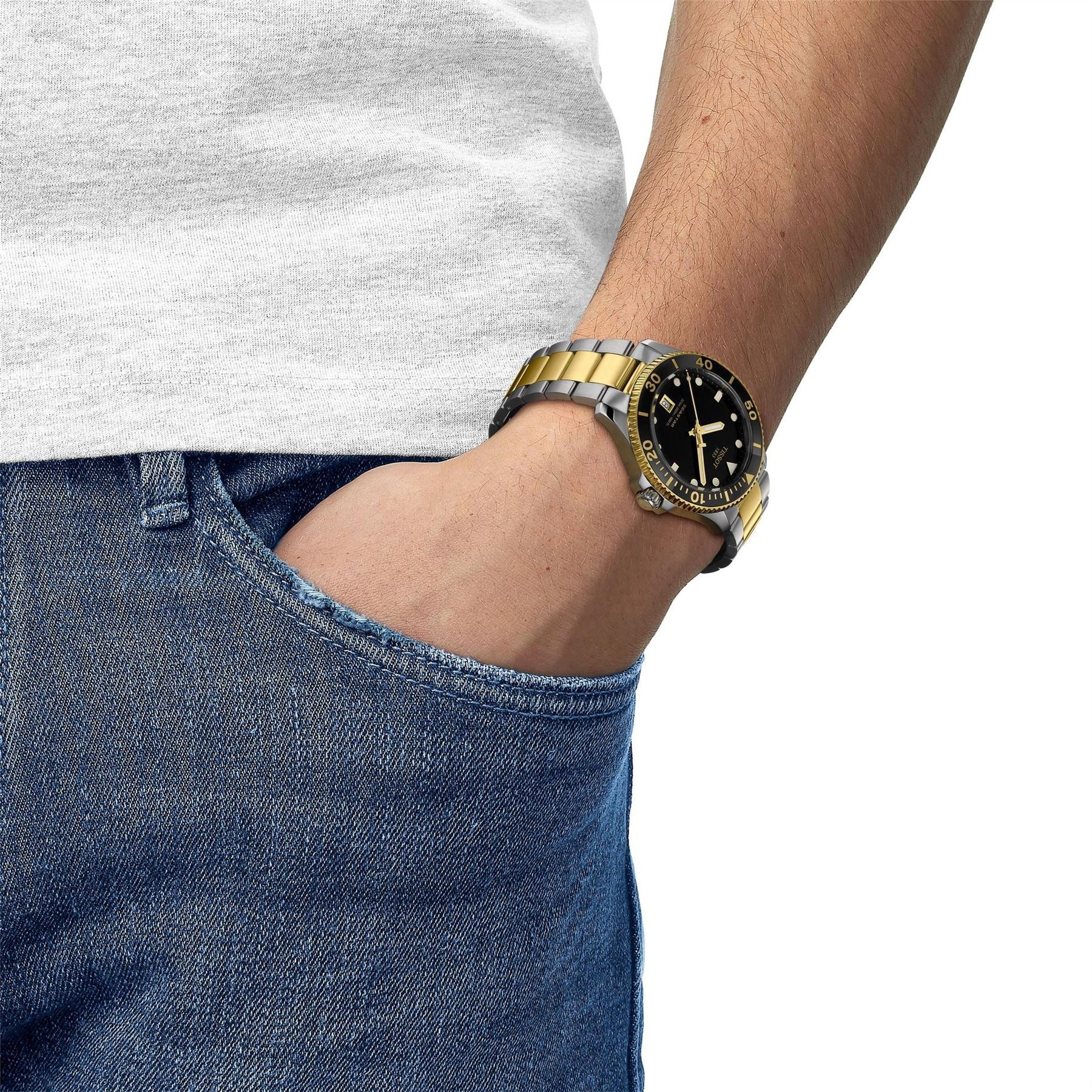 Tissot Seastar Quartz Analogue Watch - Image 2