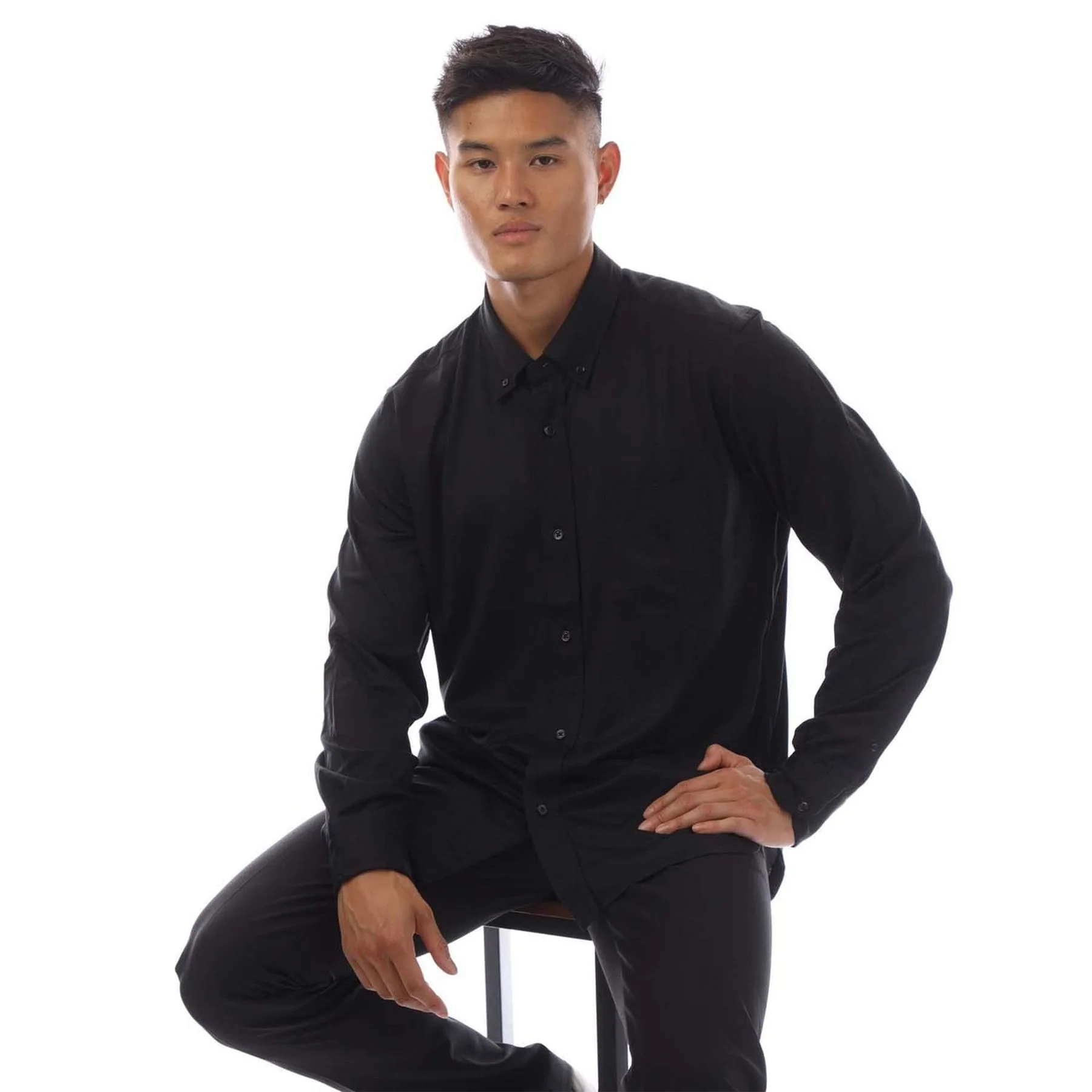 Tom Ford Cotton Blend Button Down Shirt - Image 4
