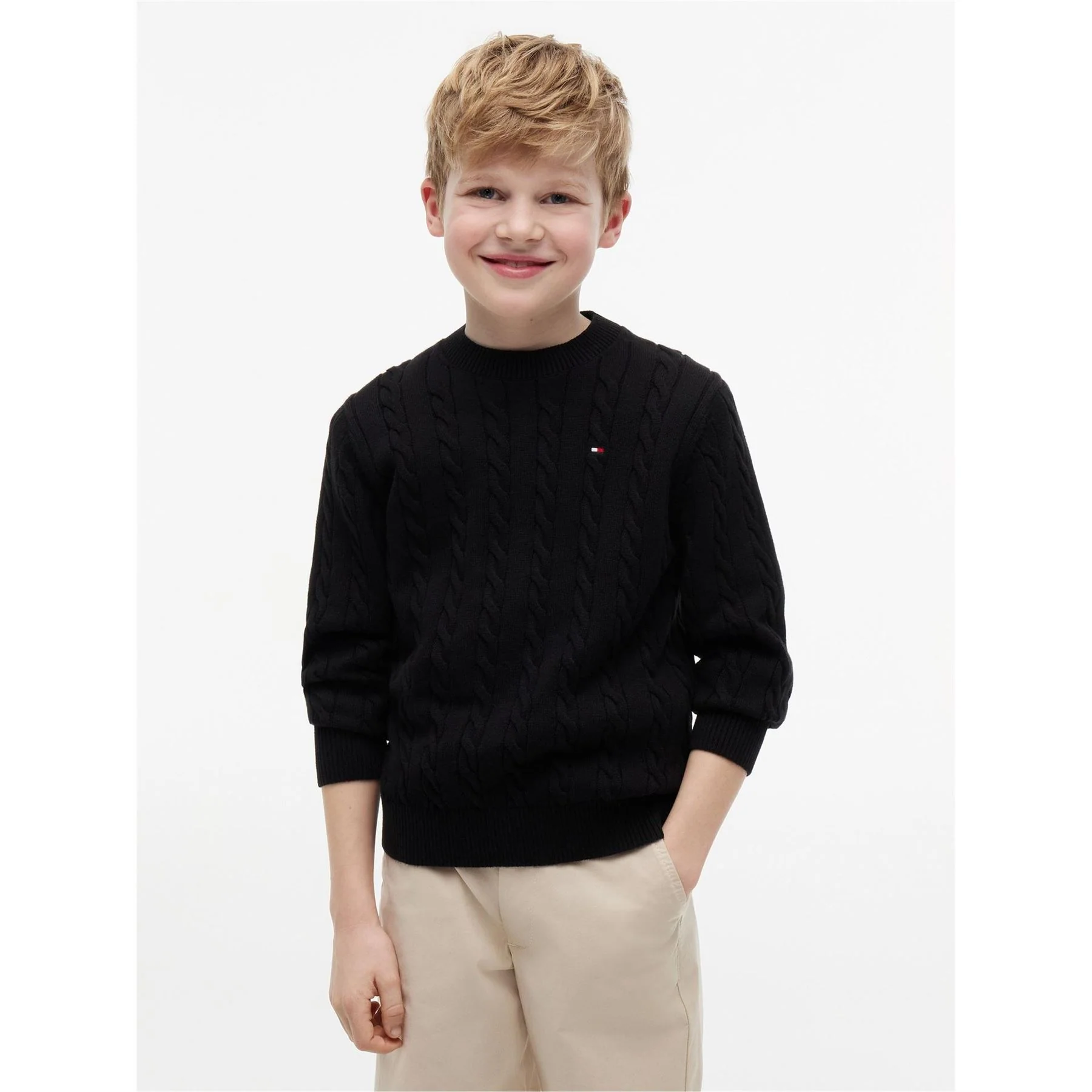Tommy Hilfiger Cable Knit Jumper - Image 3
