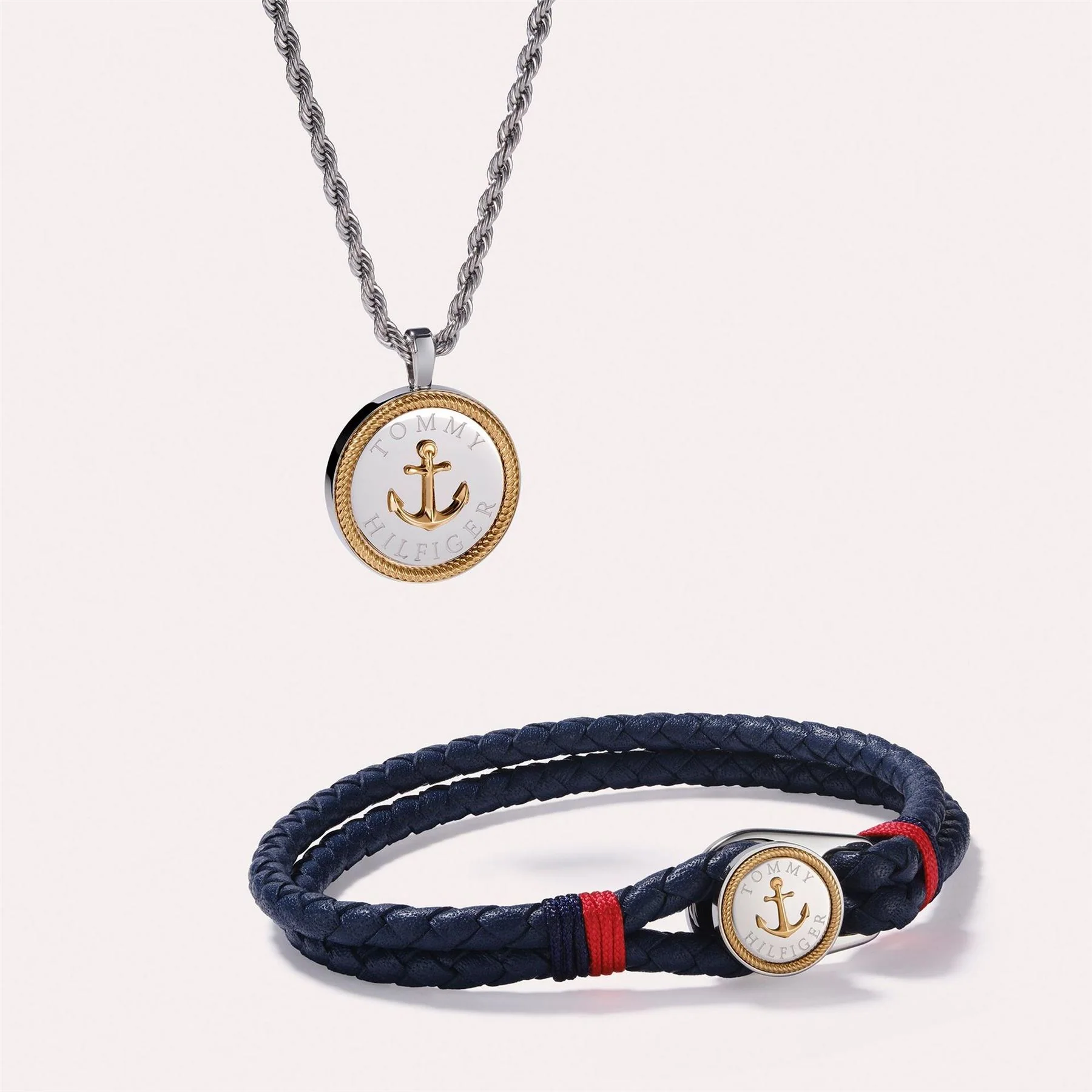 Tommy Hilfiger Hilfiger Men’s Nautical Stainless Steel Necklace - Image 3