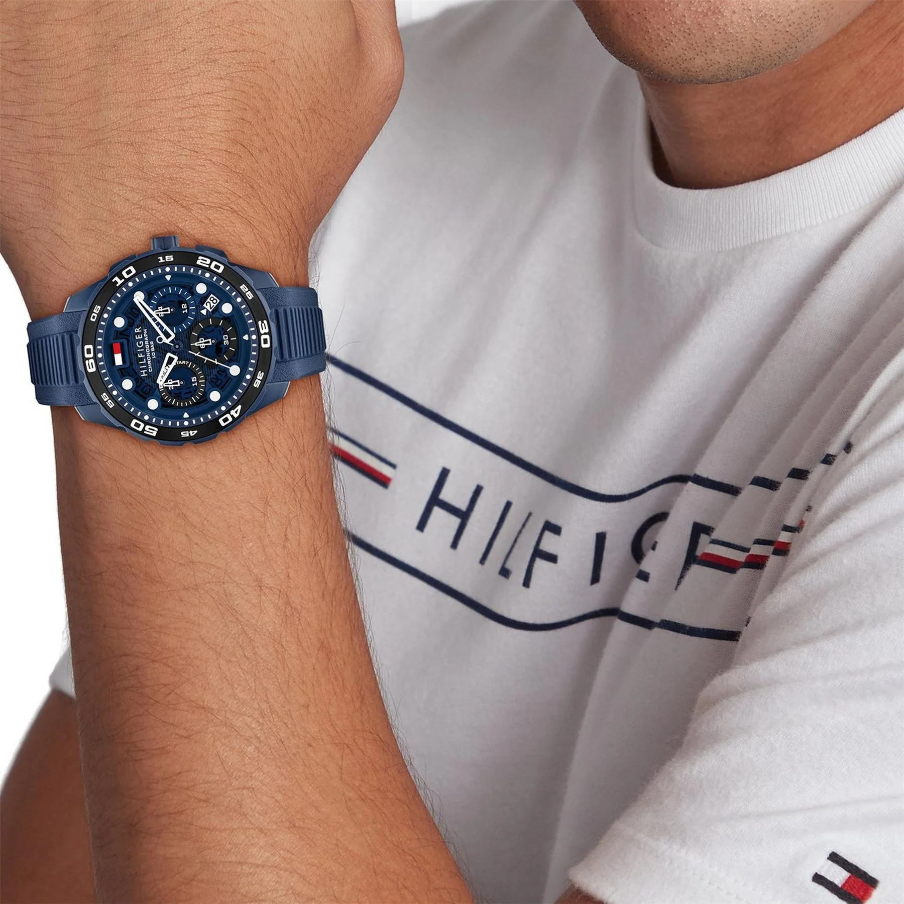 Tommy Hilfiger Hilfiger Mens Regatta Silicone Watch - Image 8